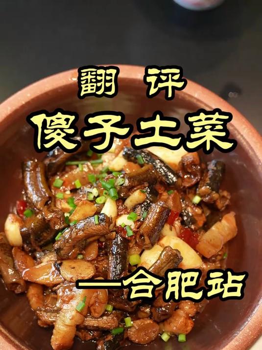 特厨探店｜安徽合肥爆火的土菜馆，味道怎么样？——傻子土菜