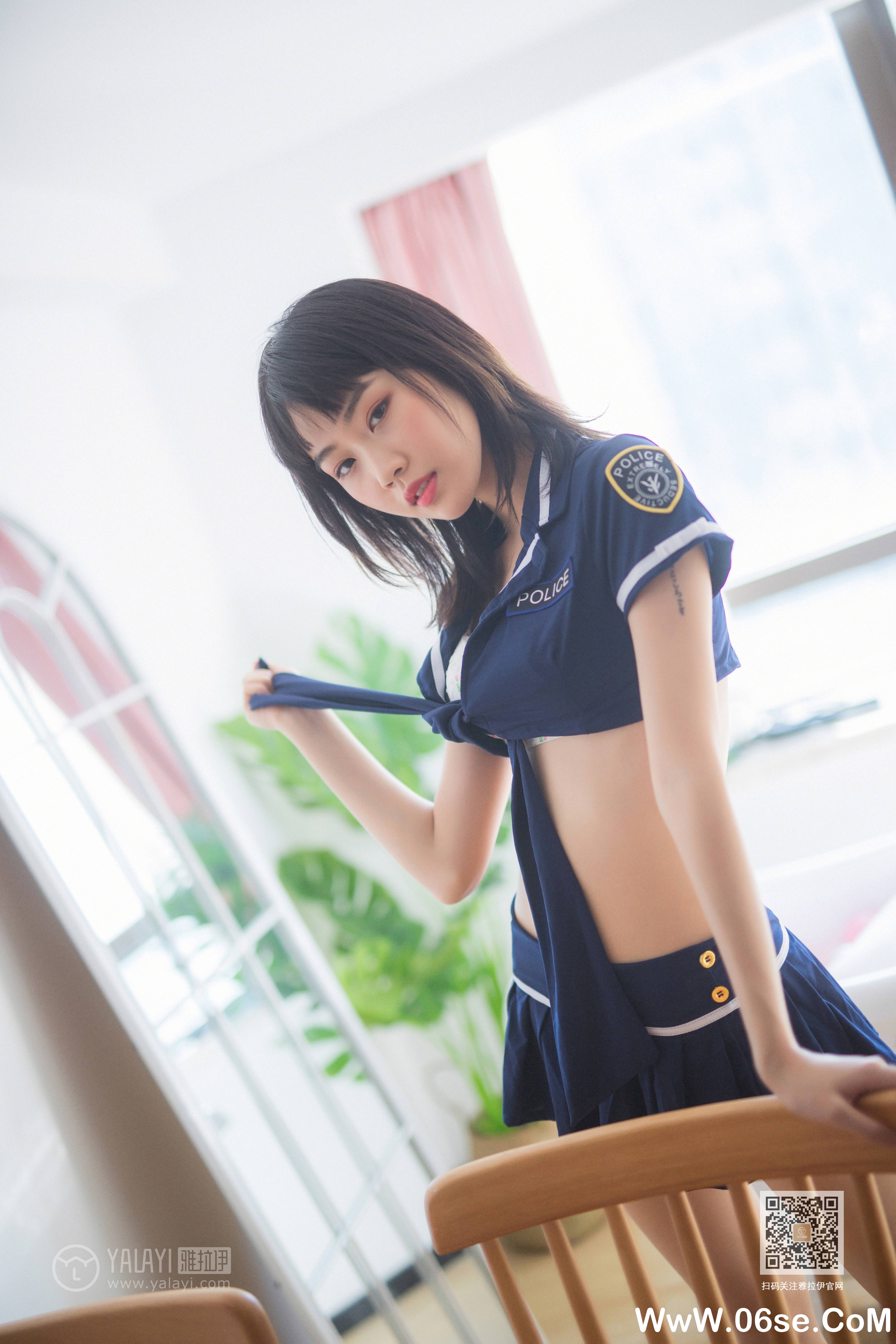 图片[10]-[YALAYI雅拉伊] 2020.02.14 NO.544 粉粉《雷霆警花》[44P+1P634M]-六色网