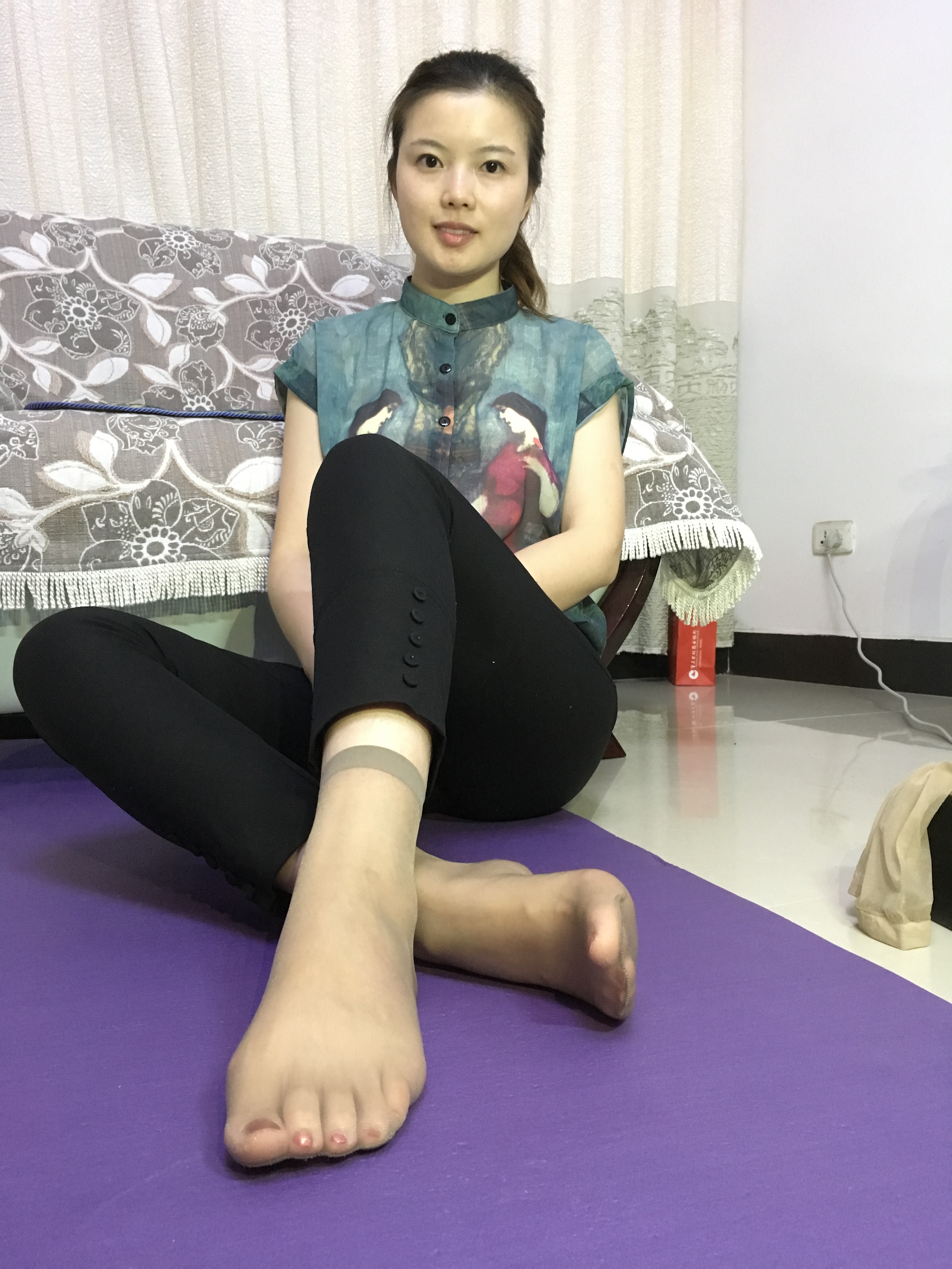 图片[110]-学妹校园寝室短丝系列042 夏丽[237P+2V311M]-六色网