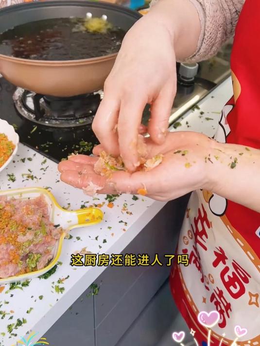过年必备的“肉丸制作器”,五孔透明设计,轻轻挤压不脏手更省力