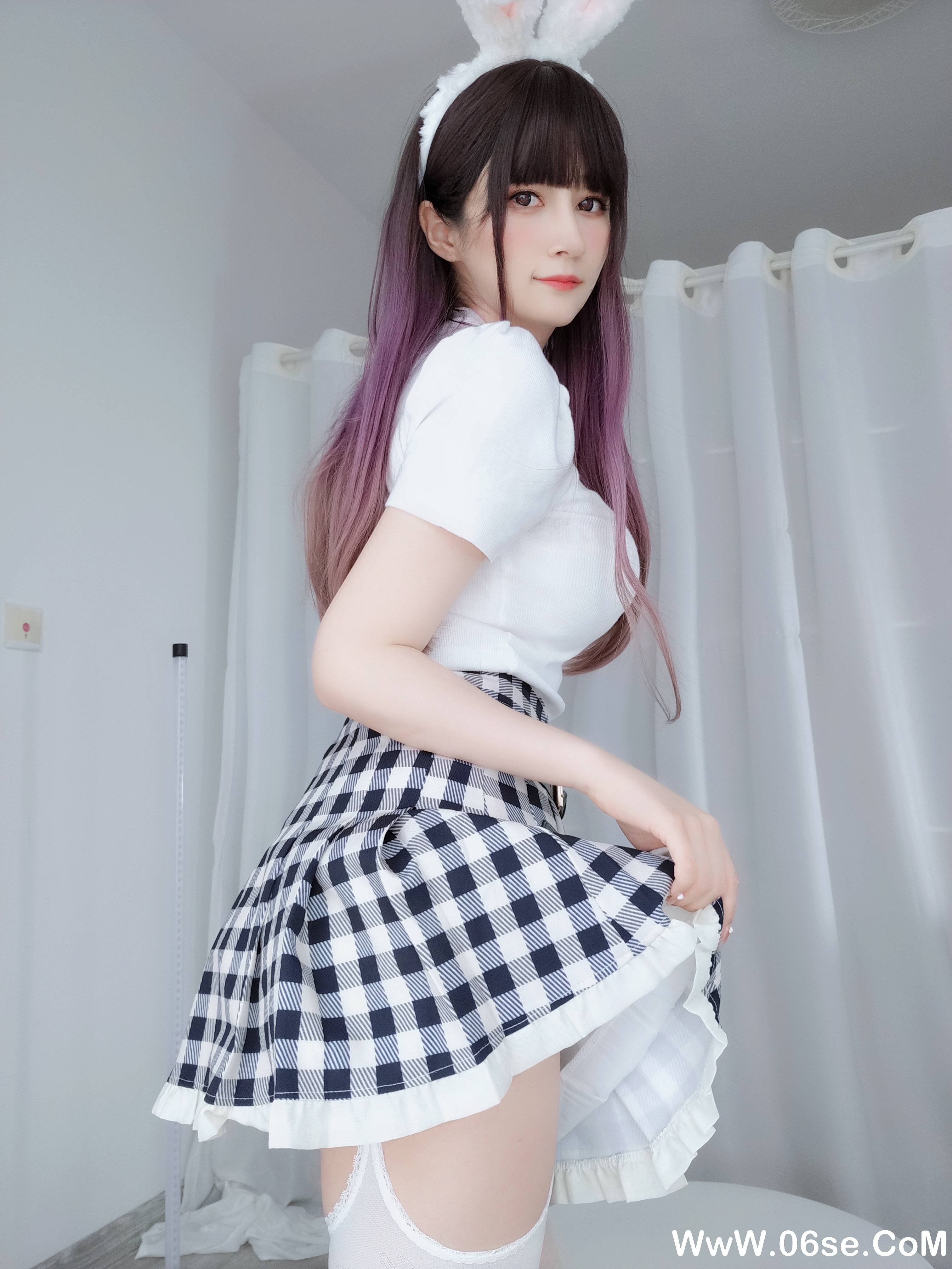 图片[18]-Coser小姐姐白银 NO.152 — 白丝兔女郎[168P+7V1.19G]-六色网