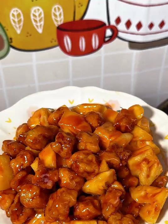 宝宝爱吃的菠萝咕咾肉