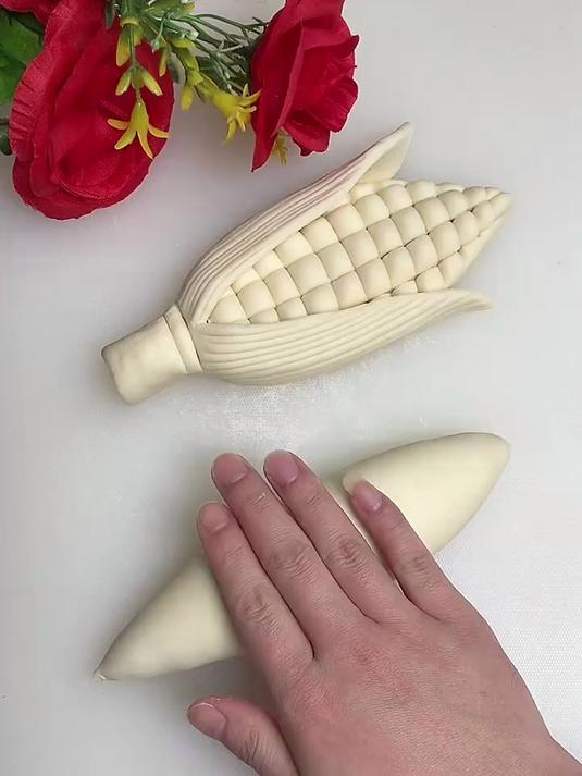 玉米造型馒头