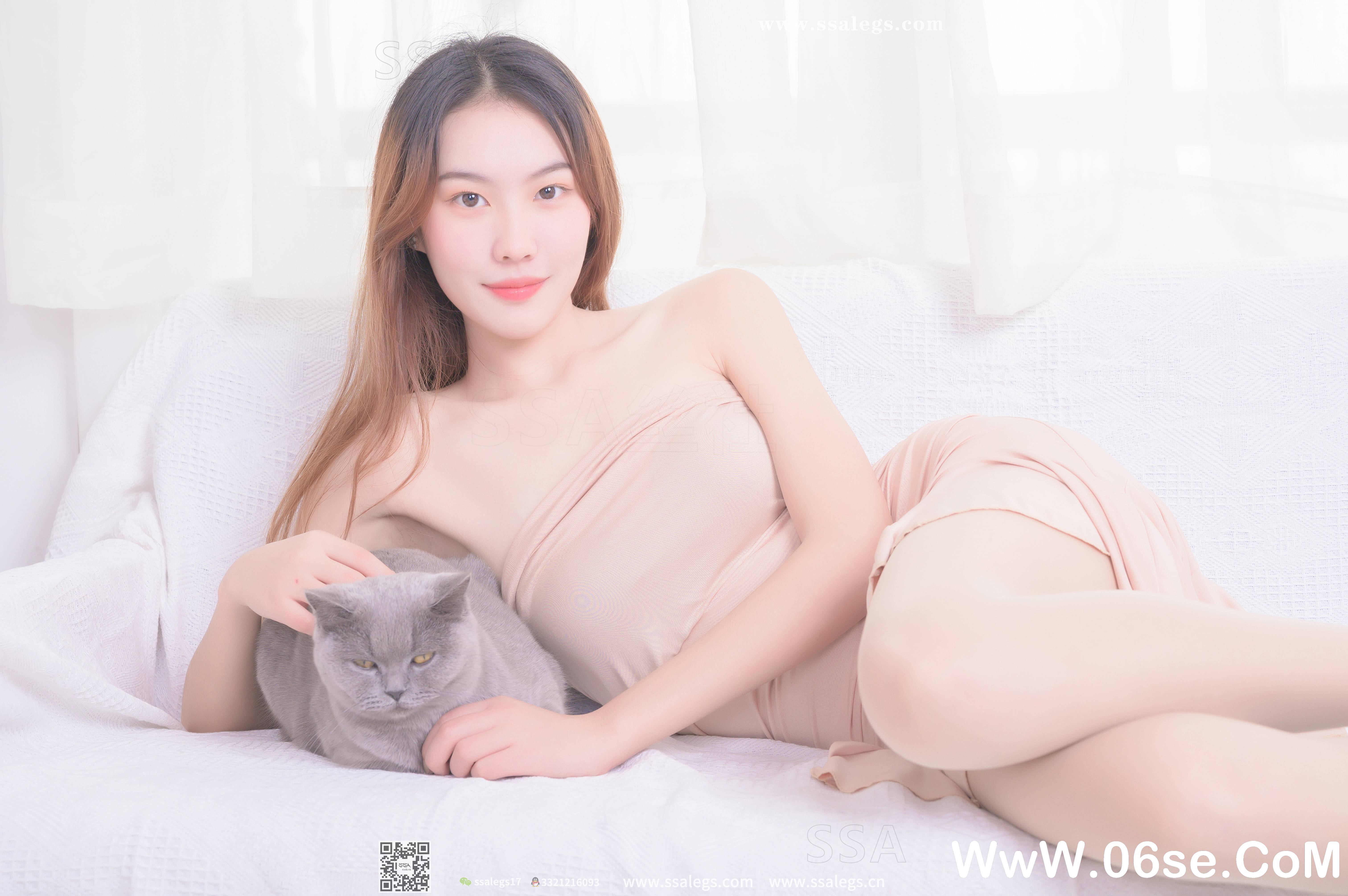 图片[79]-[SSA丝社] NO.340 素素画师少女的透明高跟鞋肉丝袜(上)[153P1.43G]-六色网