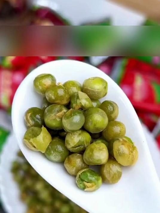 甘源青豌豆青豆零食小包装豌豆蒜香香辣蟹黄原味炒货批发休闲食品