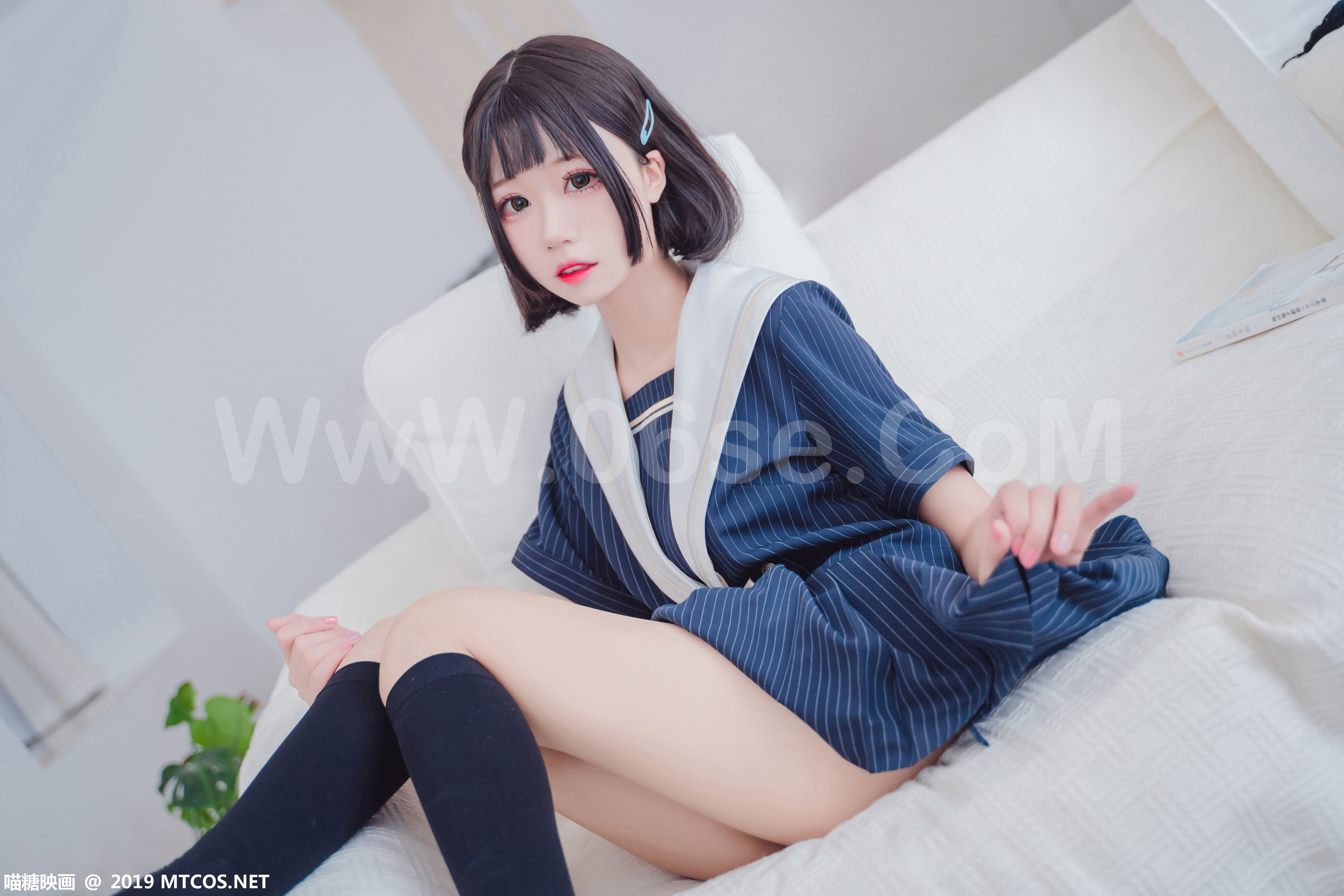 图片[13]-[MTCos] 喵糖映画 Vol.013 JK制服-六色网