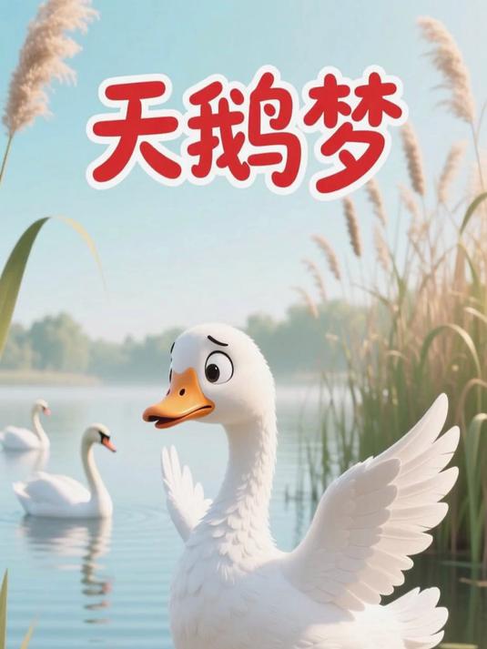 鹅混进天鹅群的故事：不是模仿伪装，而是在仰望中长出自己的翅膀