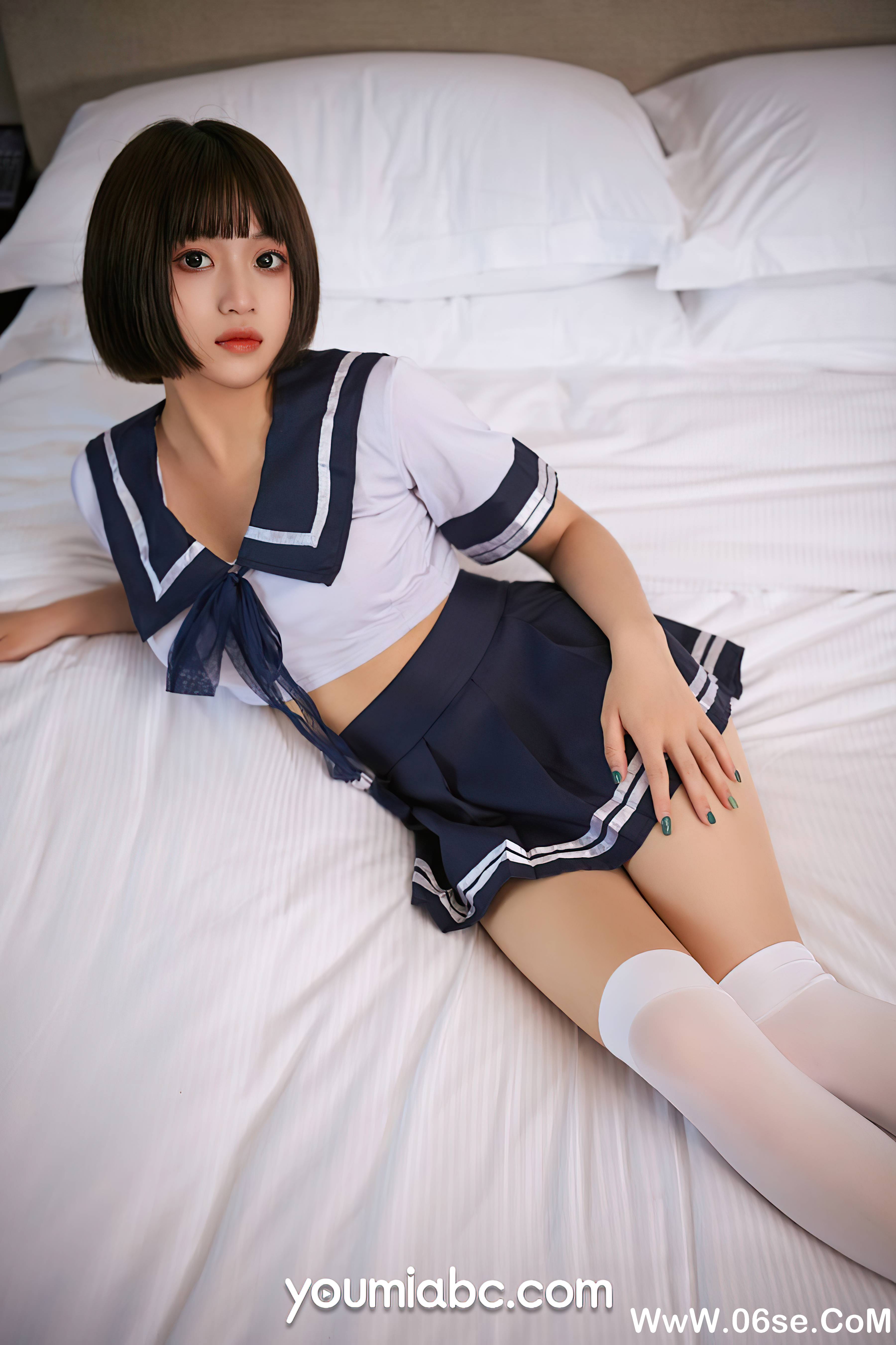 图片[4]-[YouMi尤蜜] 2021.08.06 放学后的特别授业 萌萌[33+1P627M]-六色网