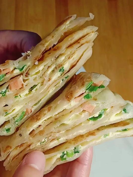 万能的手抓饼 又方便又好吃