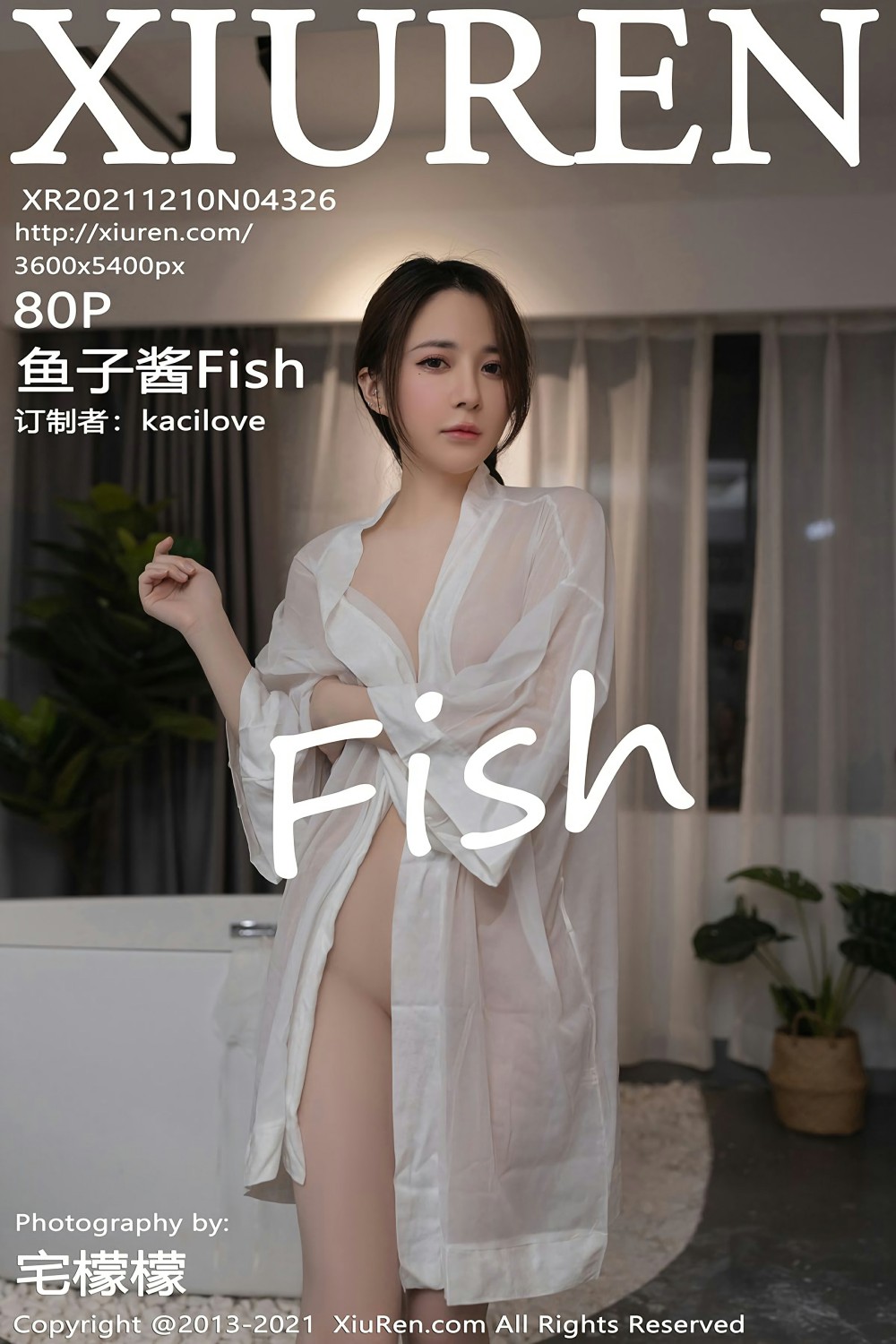 [XIUREN秀人网] 2021.12.10 NO4326 鱼子酱[80+1P686M]-六色网
