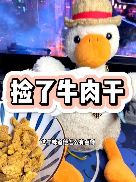捡了牛肉干