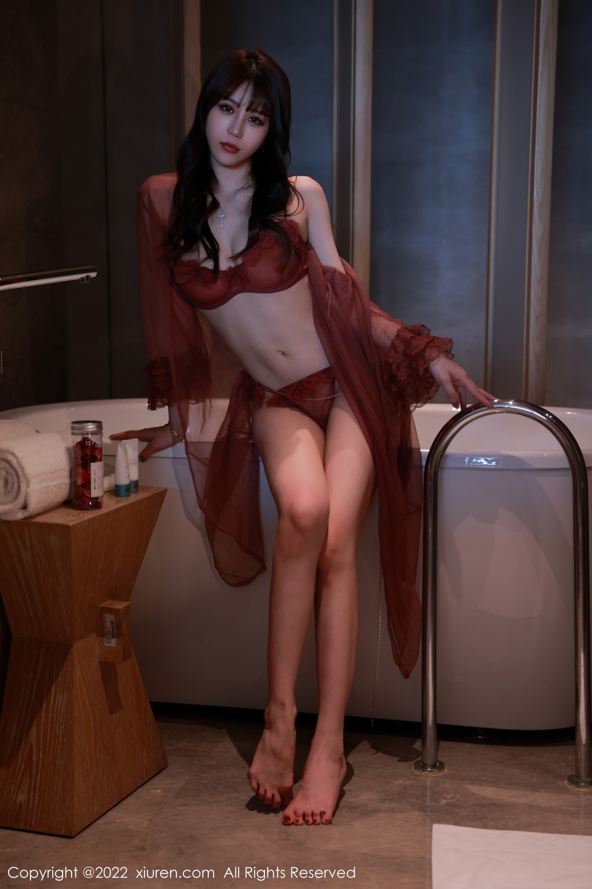 图片[2]-【XiuRen秀人網】2022.08.26 Vol.5496 tina_甜仔【50P】-六色网