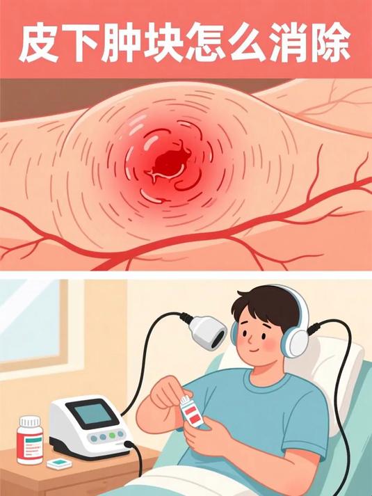 皮下肿块怎么消除