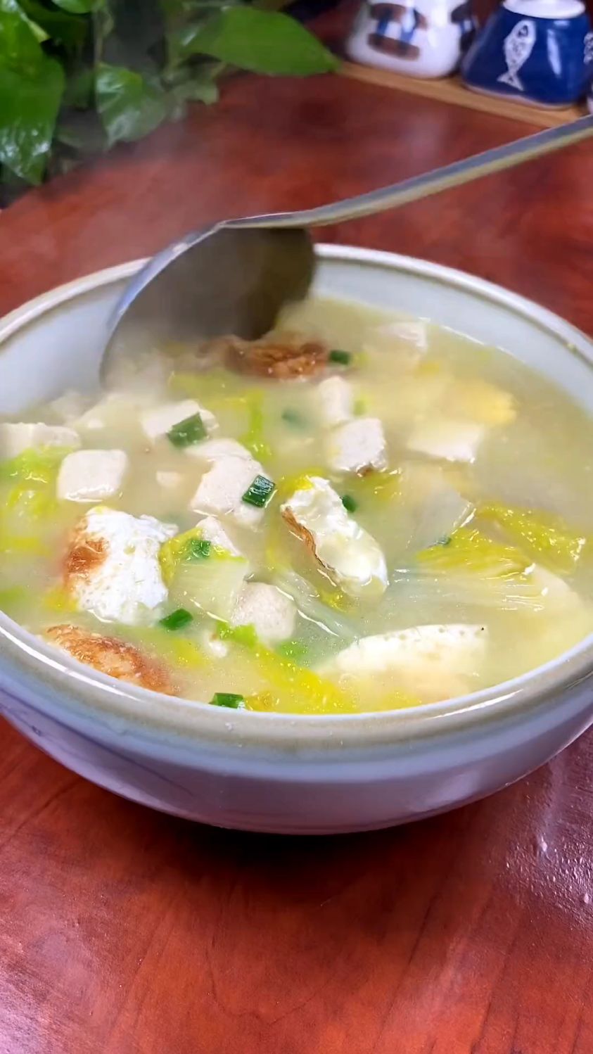 白菜豆腐汤的家常做法