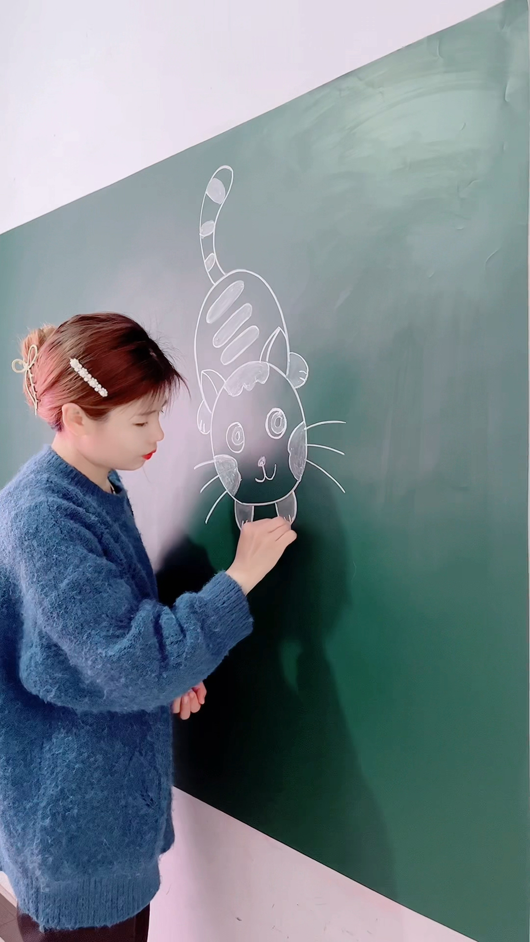 可爱猫咪简笔画