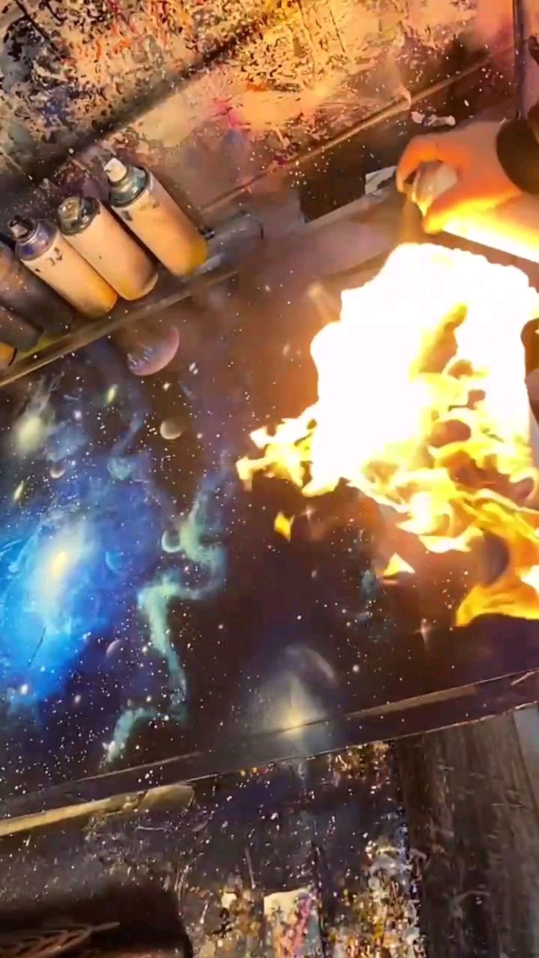 蓝色星空,震撼到你了吗?