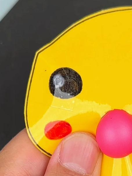 教你制作一个好玩的小黄鸡吹泡泡，非常解压