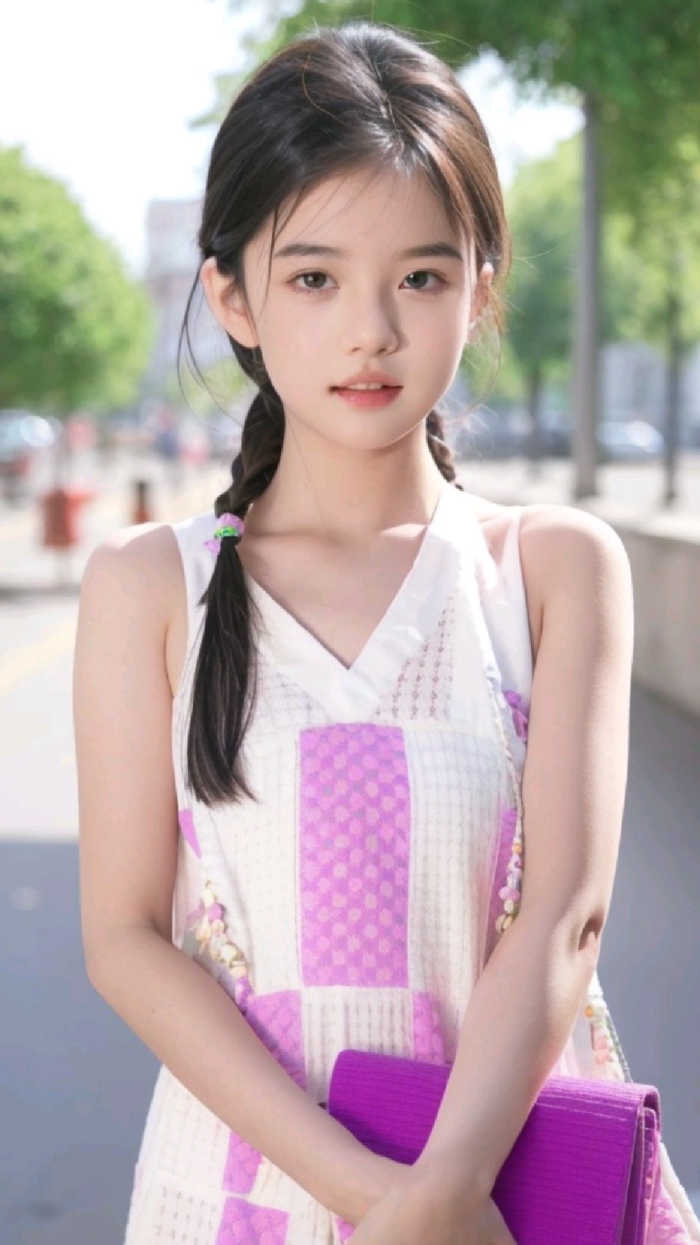 小清新可爱美少女高清壁纸图片写真