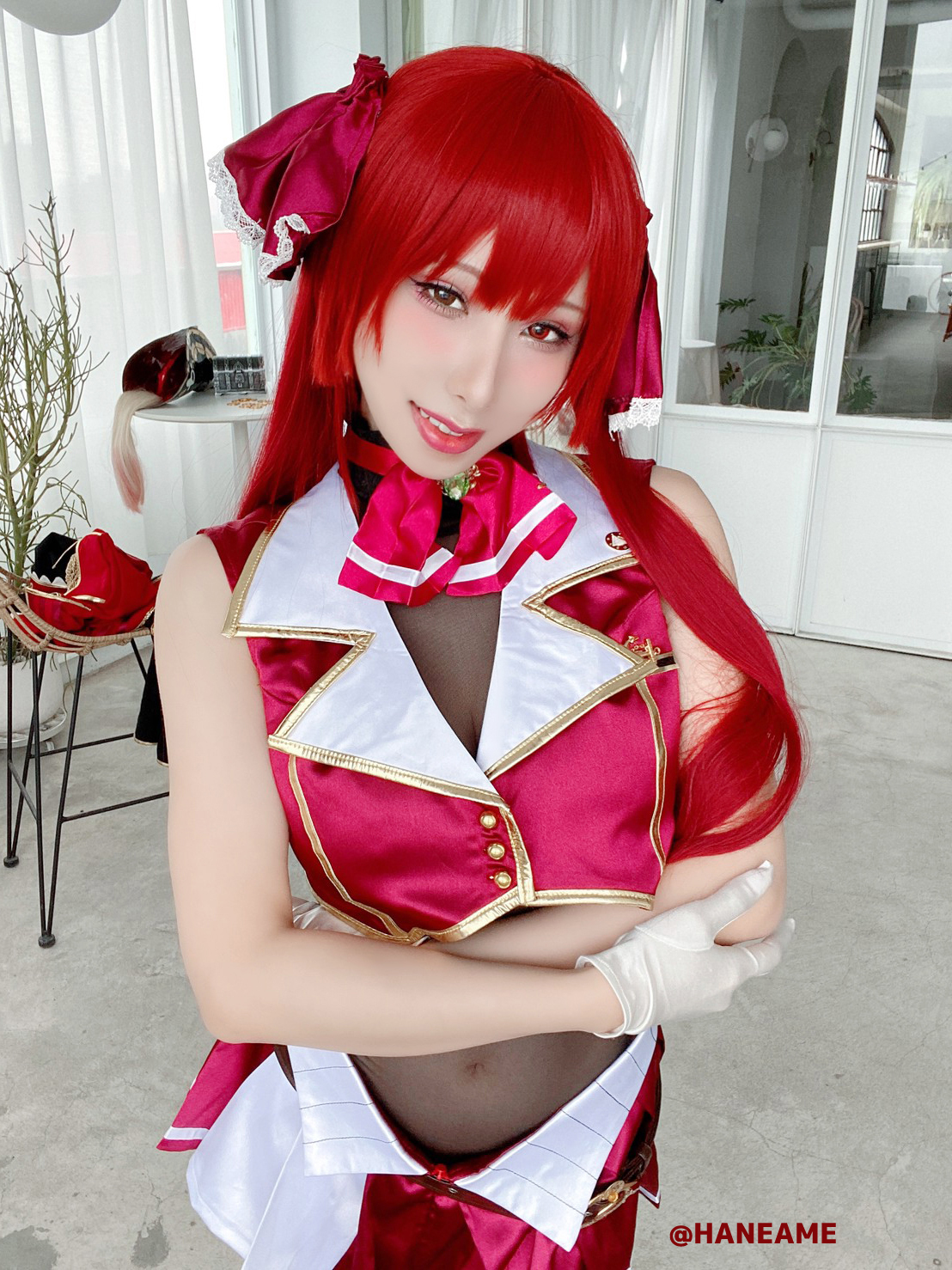 图片[5]-Hane Ame 雨波写真 NO.055 – Houshou Marine [47P238M]-六色网