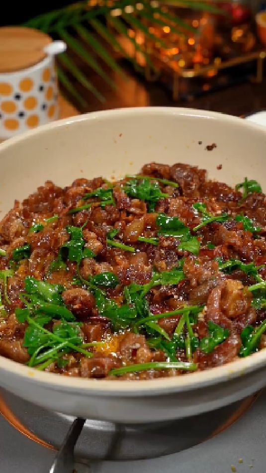 香菜炒羊肉的做法