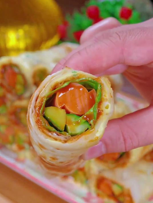 手工揉面鸡蛋灌饼饼胚,传统味道更正宗?