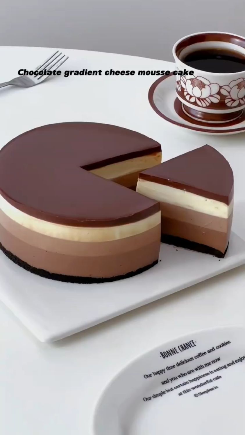 巧克力慕斯蛋糕这样做