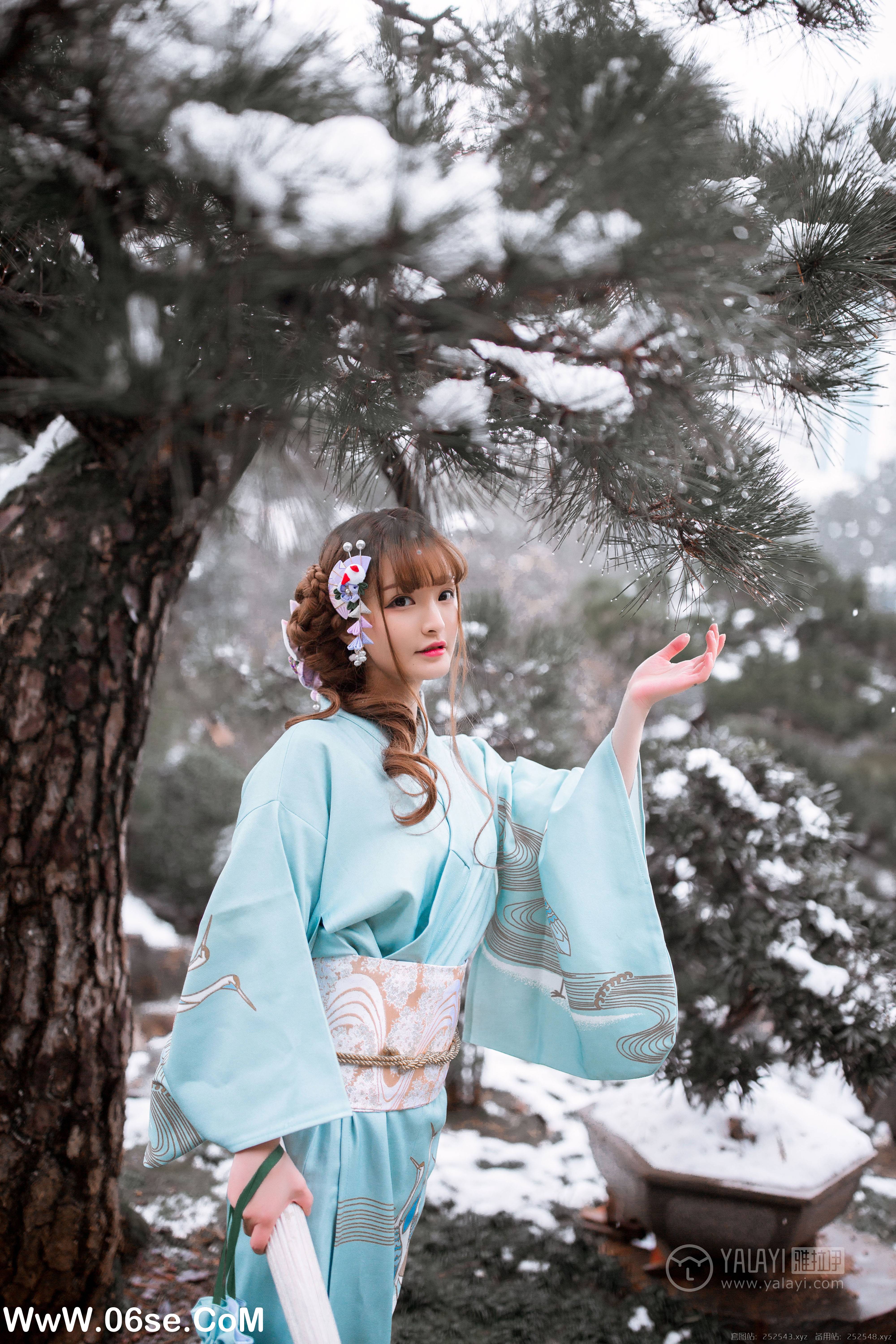 图片[37]-[YALAYI雅拉伊] No.192 赏雪 团团-六色网