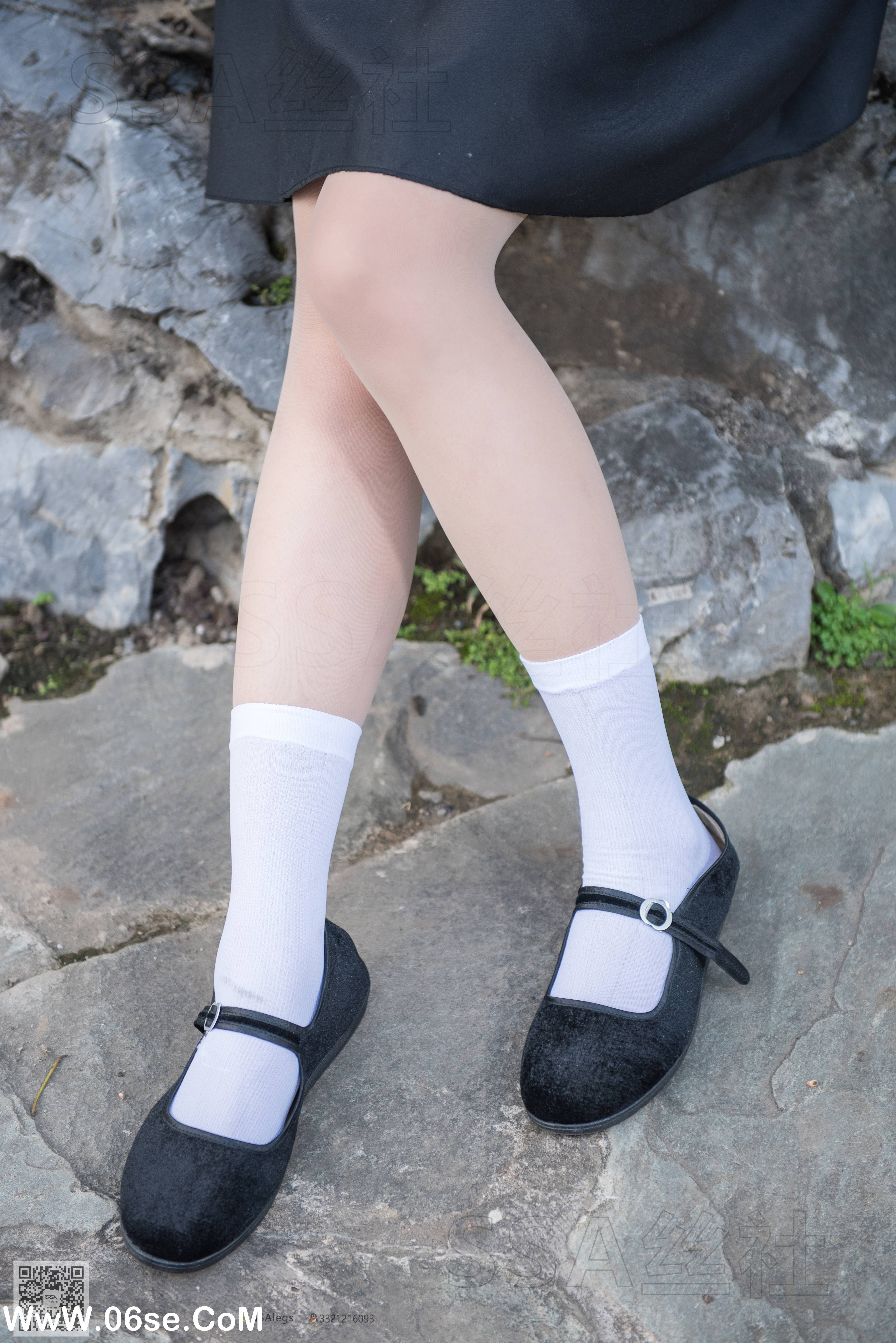 图片[56]-[SSA丝社] NO.068 君君 民国学妹肉丝白袜[120P1.85G]-六色网