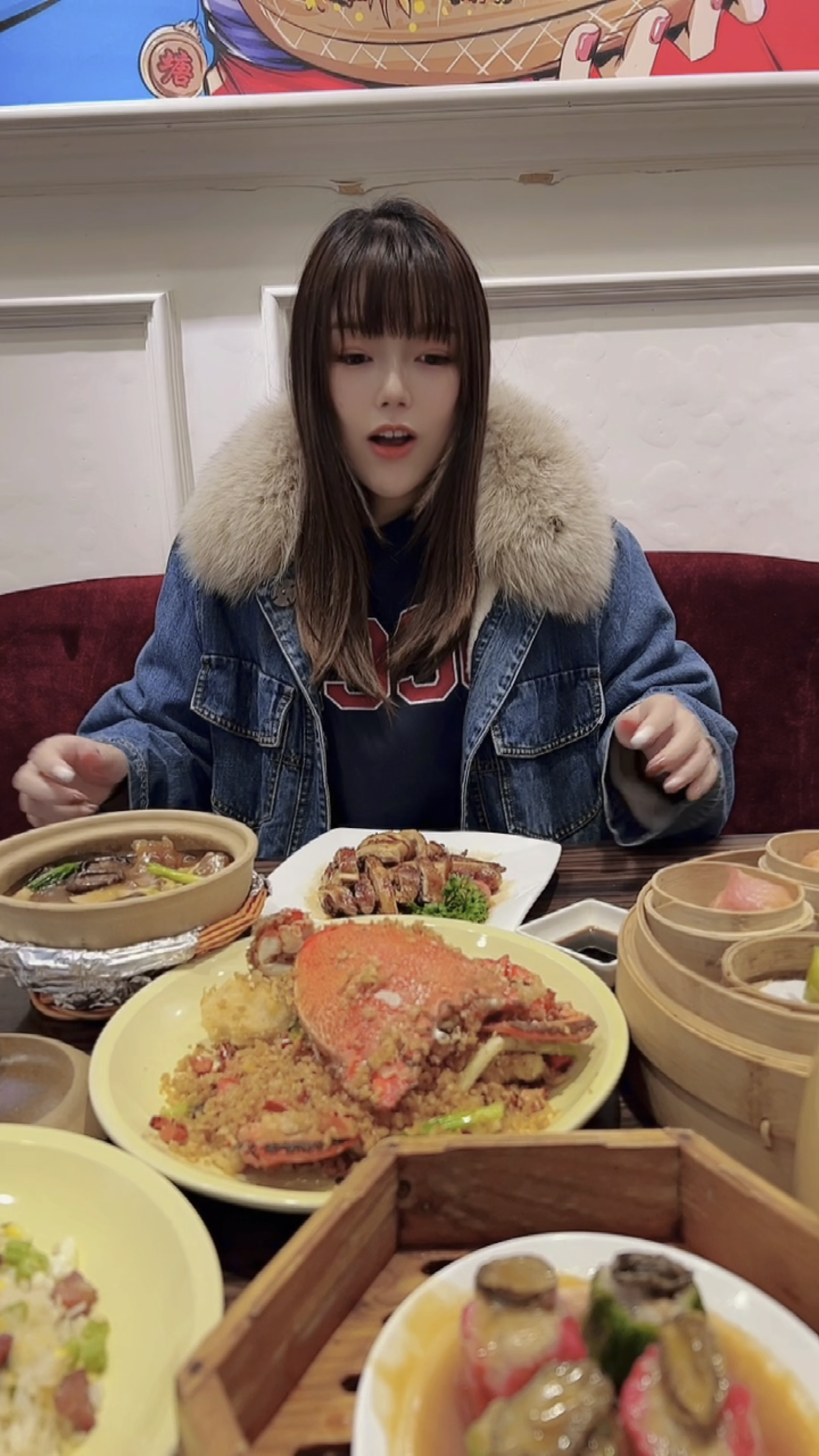 老牌茶餐厅避风塘还有老虎蟹吃,嘎嘎脆
