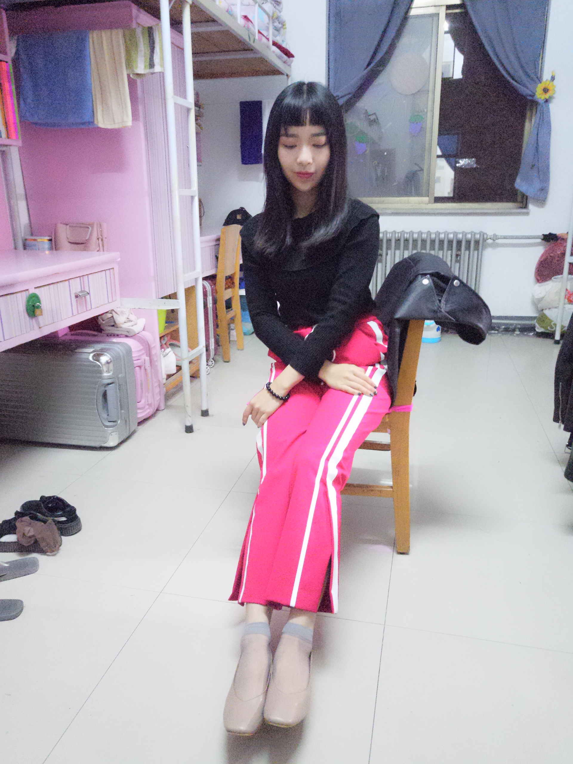 图片[29]-学妹校园寝室短丝系列002期 张梦想[104P201M]-六色网