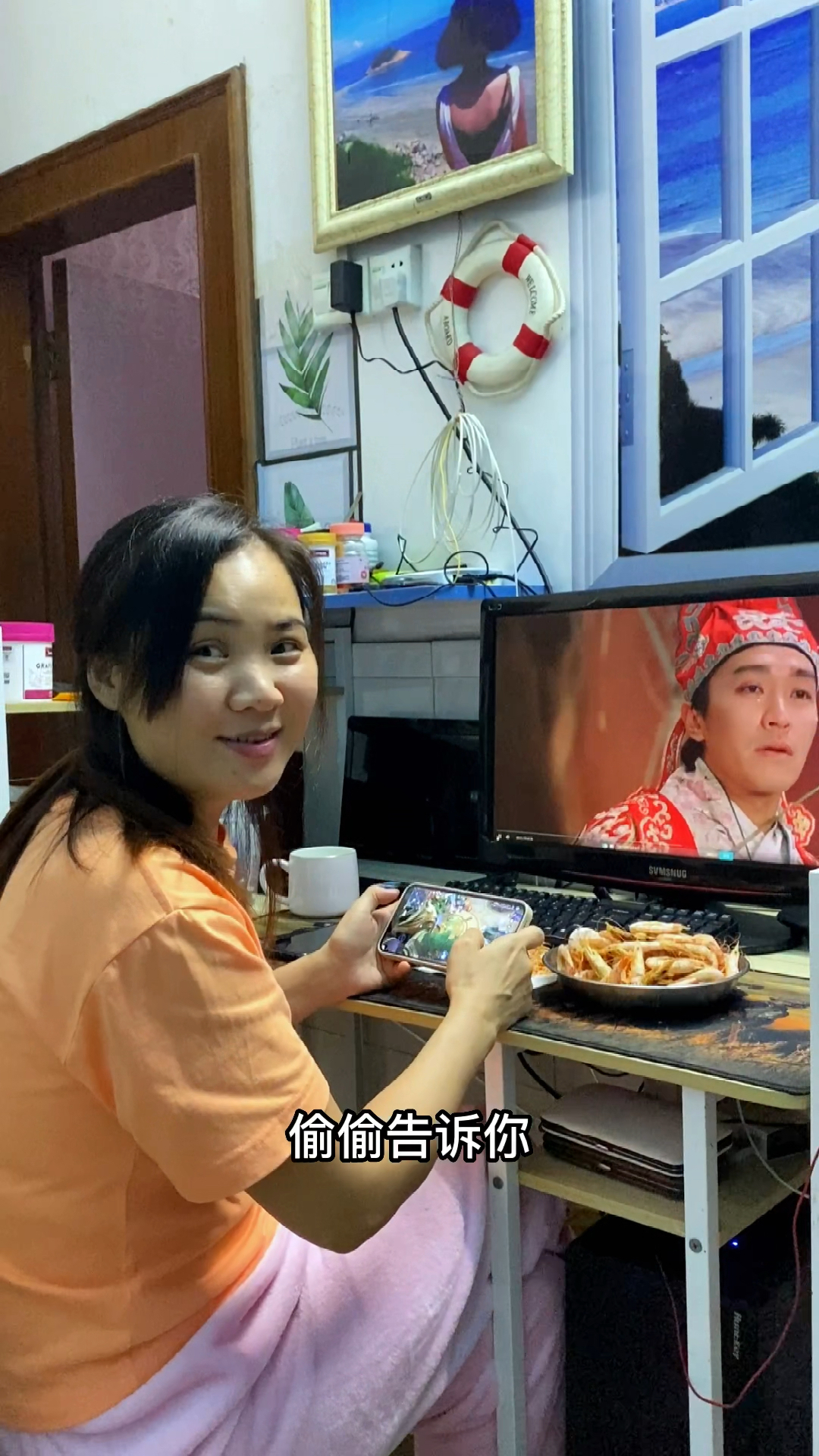 你们小时候的#零食 是什么?这种我们家乡剥壳即食的#海虾干 吃过吗?