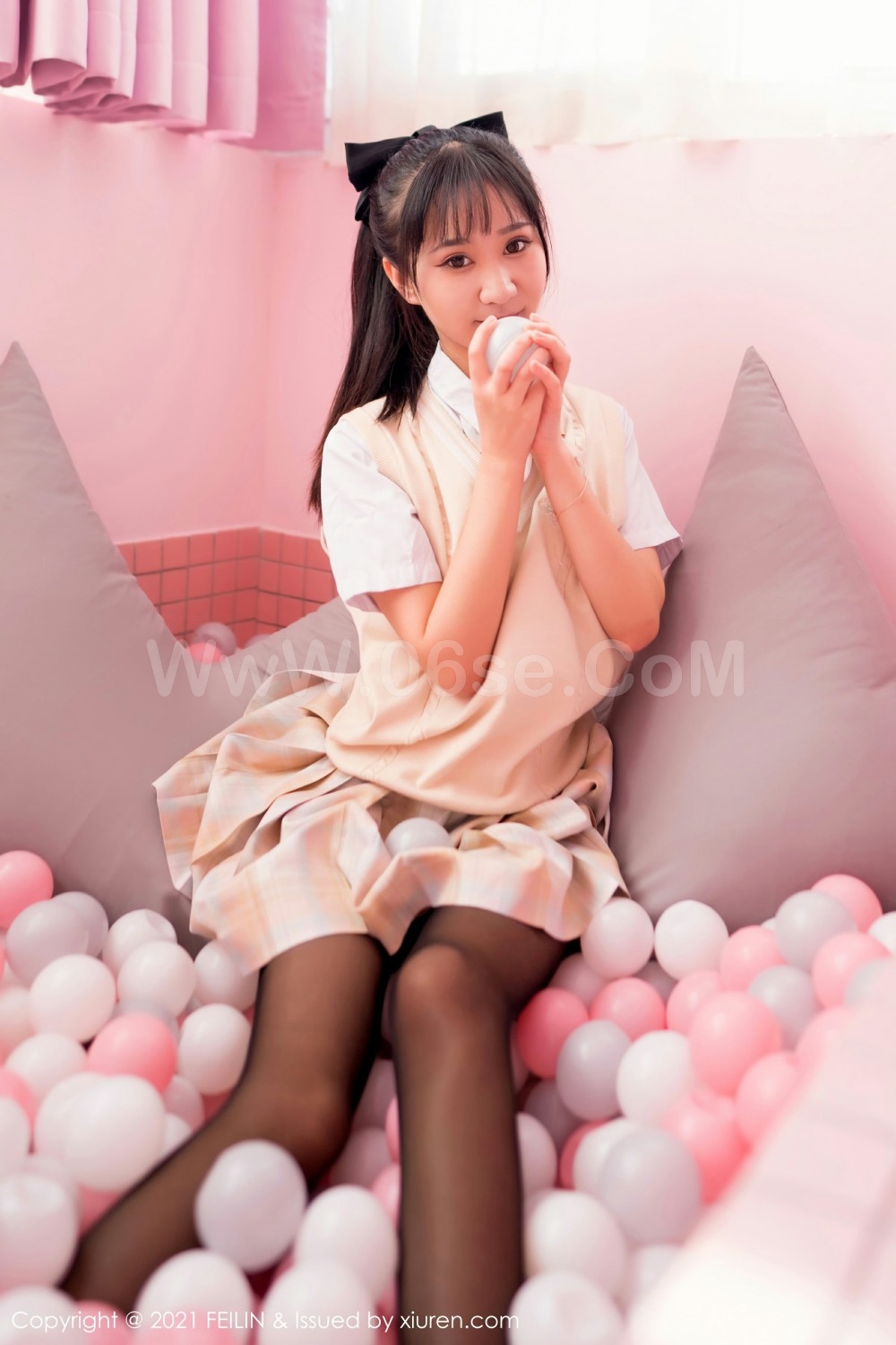 图片[4]-[FEILIN嗲囡囡] VOL.417 小果冻儿-六色网