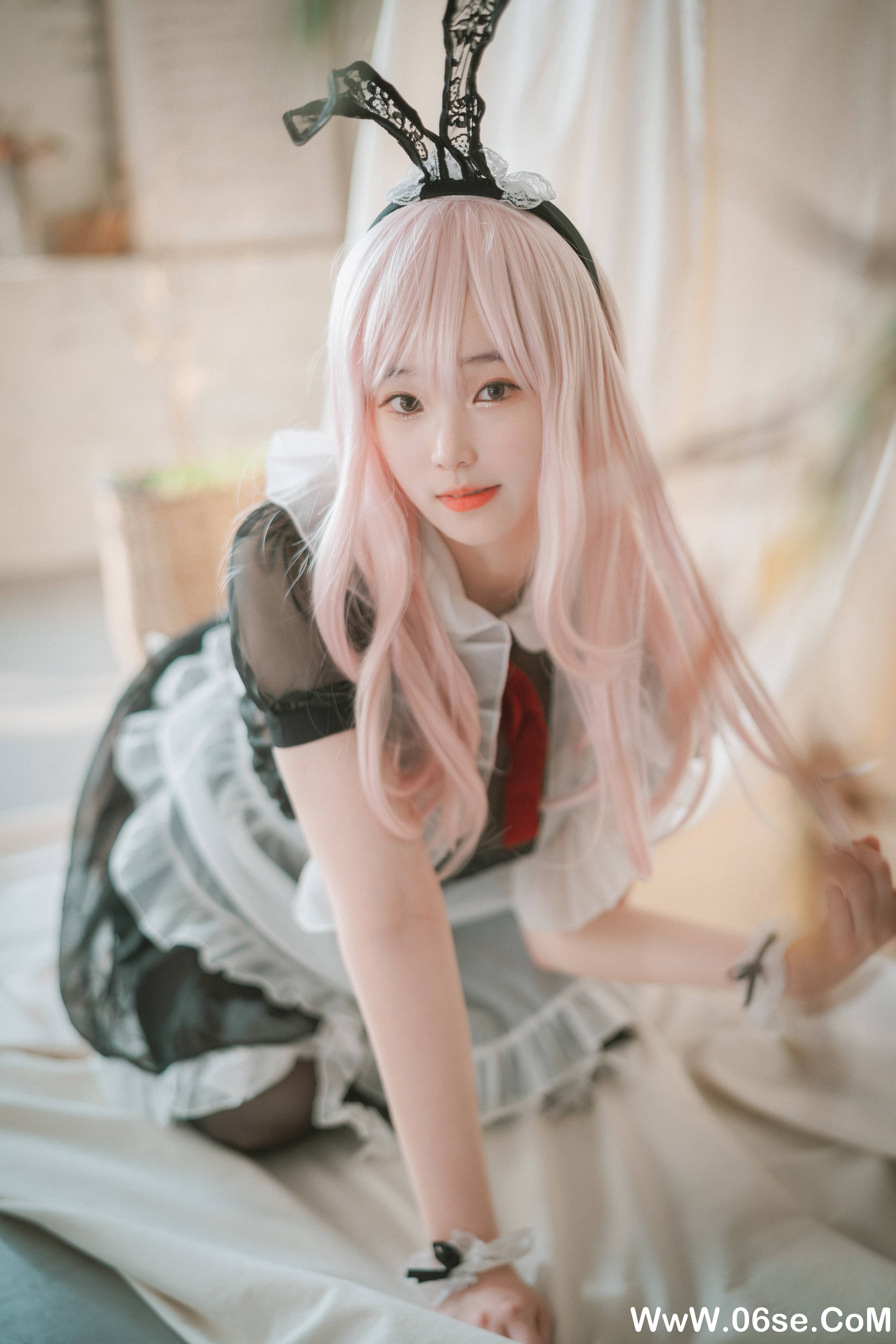 图片[15]-DJAWA — NO.122 Sheer Bunny Maid [51P450M]-六色网