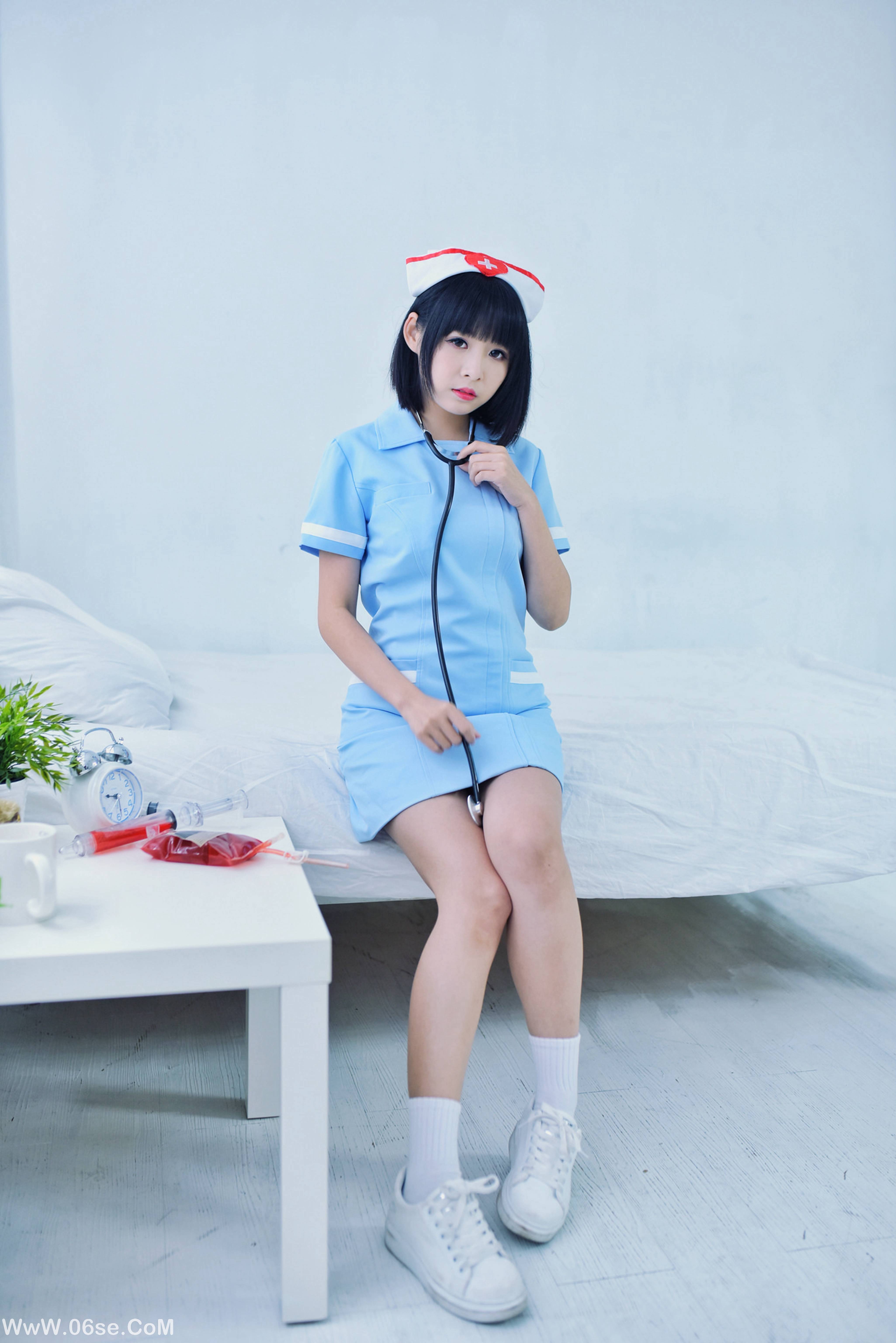制服の女生 NO.004 海琳 护士与女仆[40P224M]-六色网