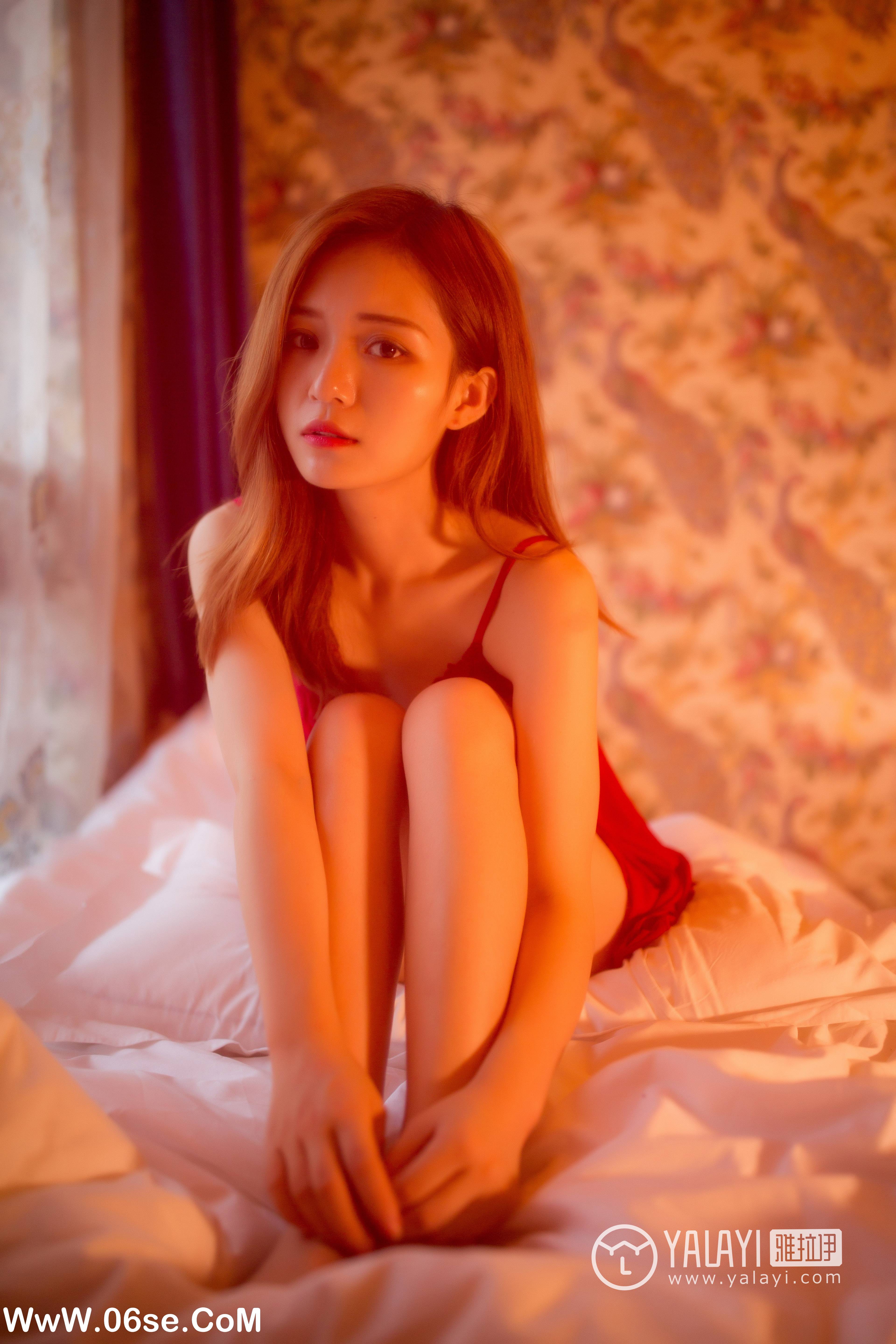 图片[37]-[YALAYI雅拉伊] NO.044 遗落红紗 赵欣怡-六色网