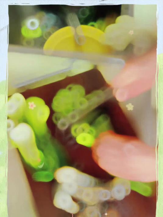 晚上胃不舒服 老婆给做的海鲜粥