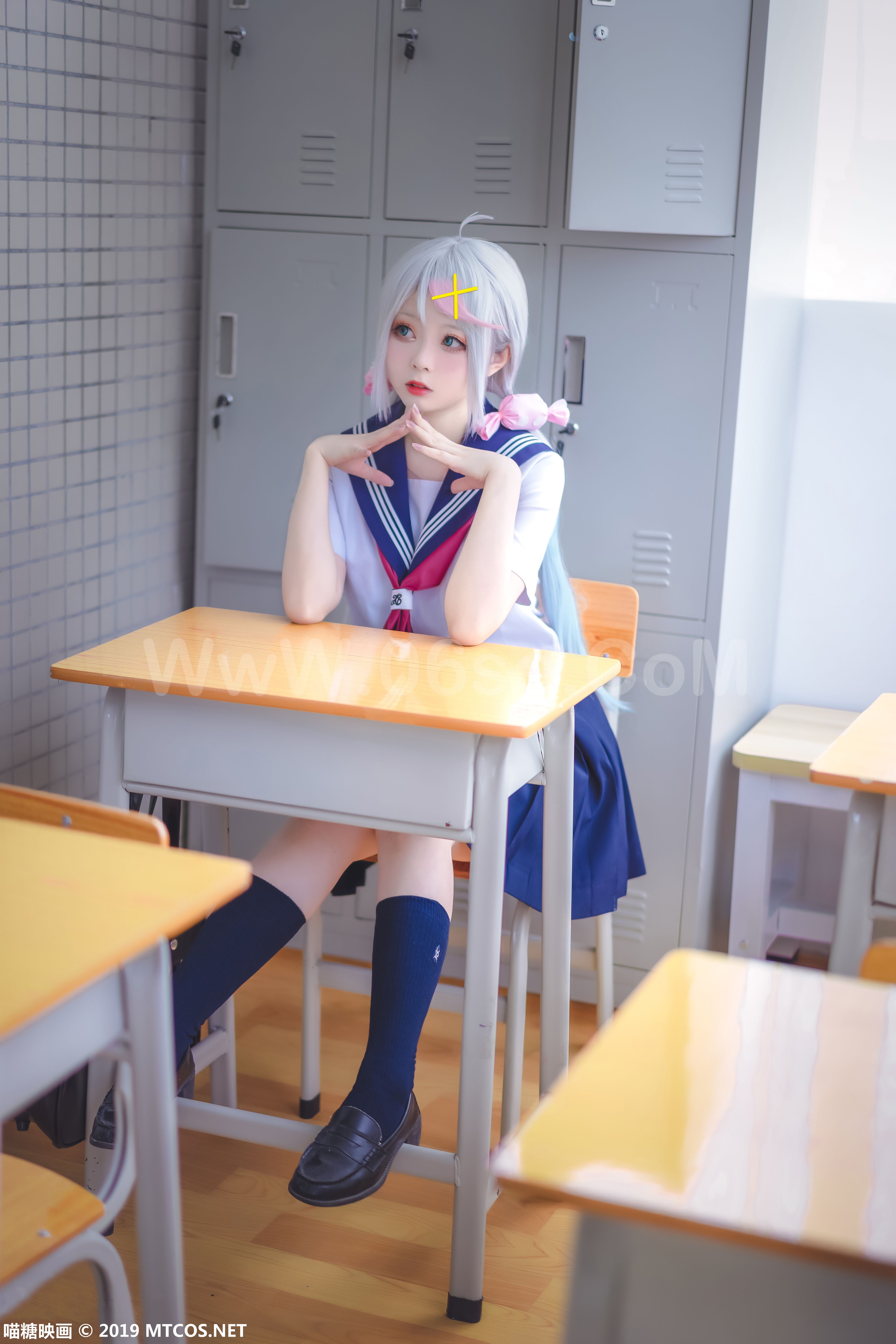图片[20]-[MTCos] 喵糖映画 Vol.058 嶋葵 甜心小萝莉-六色网