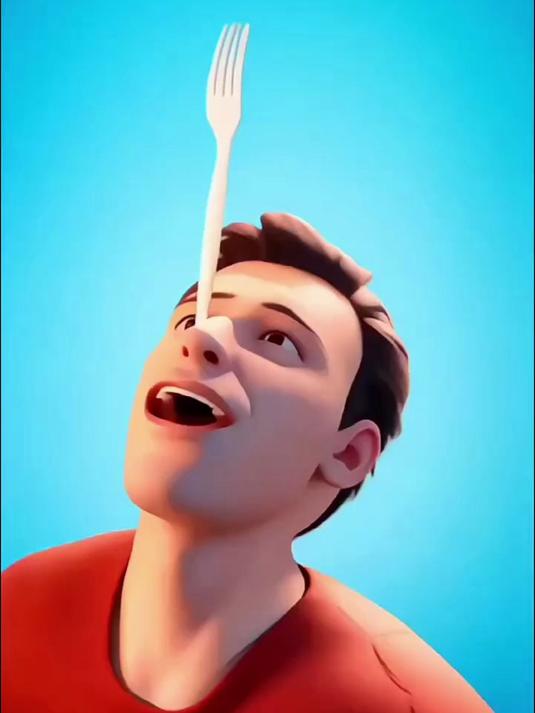 10年来肚子里插着叉子