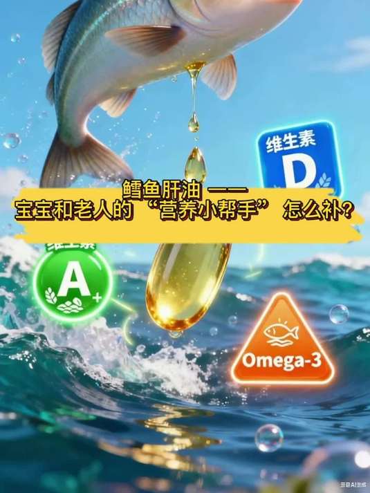 鳕鱼肝油——宝宝和老人的 “营养小帮手” 怎么补?