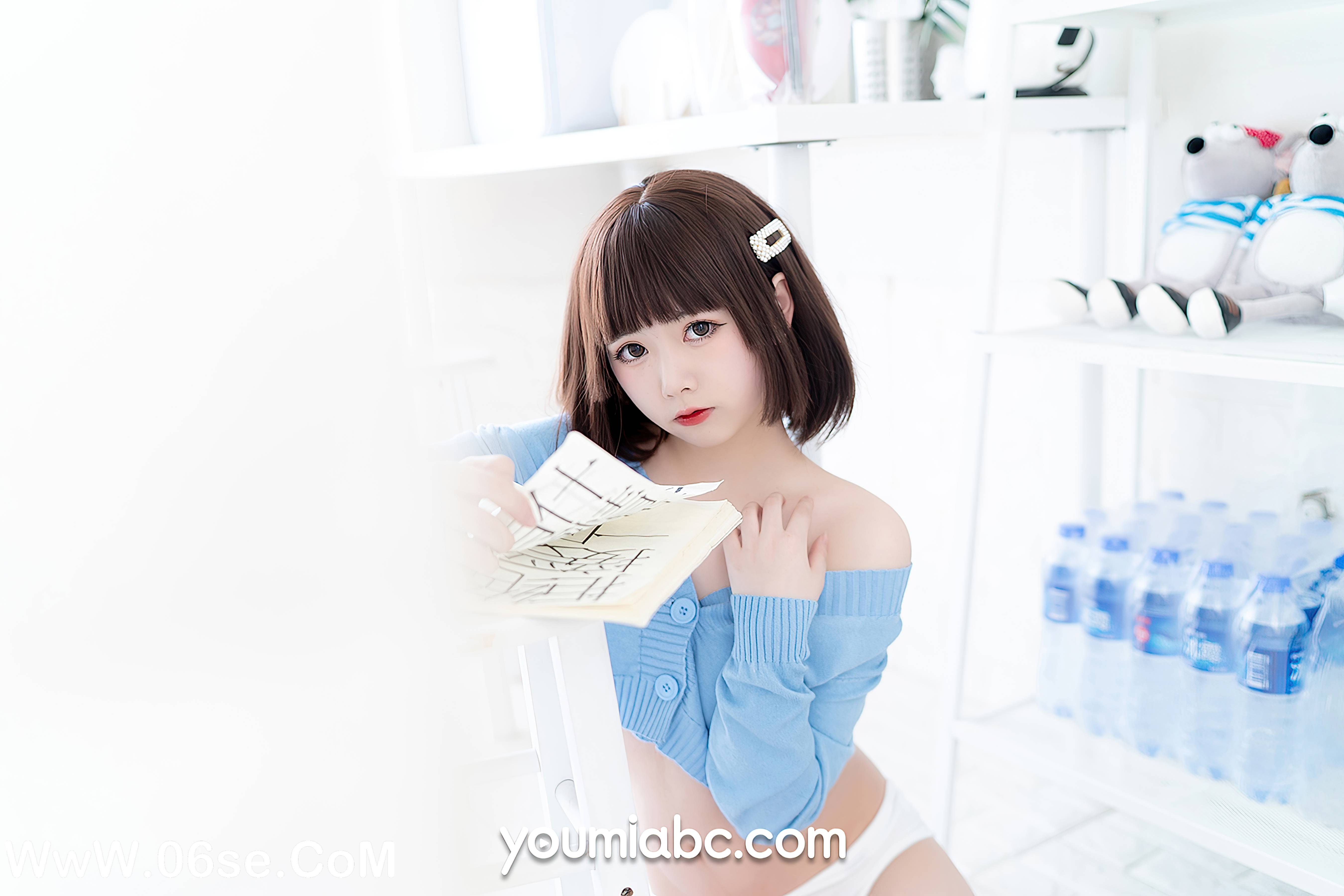 图片[13]-[YouMi尤蜜] 2020.11.30 薄荷蓝之夏 向小圆[34+1P511M]-六色网
