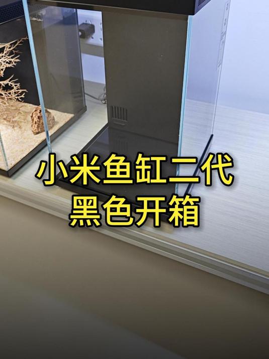 小米鱼缸二代抢先开箱,放桌面养鱼不错啊