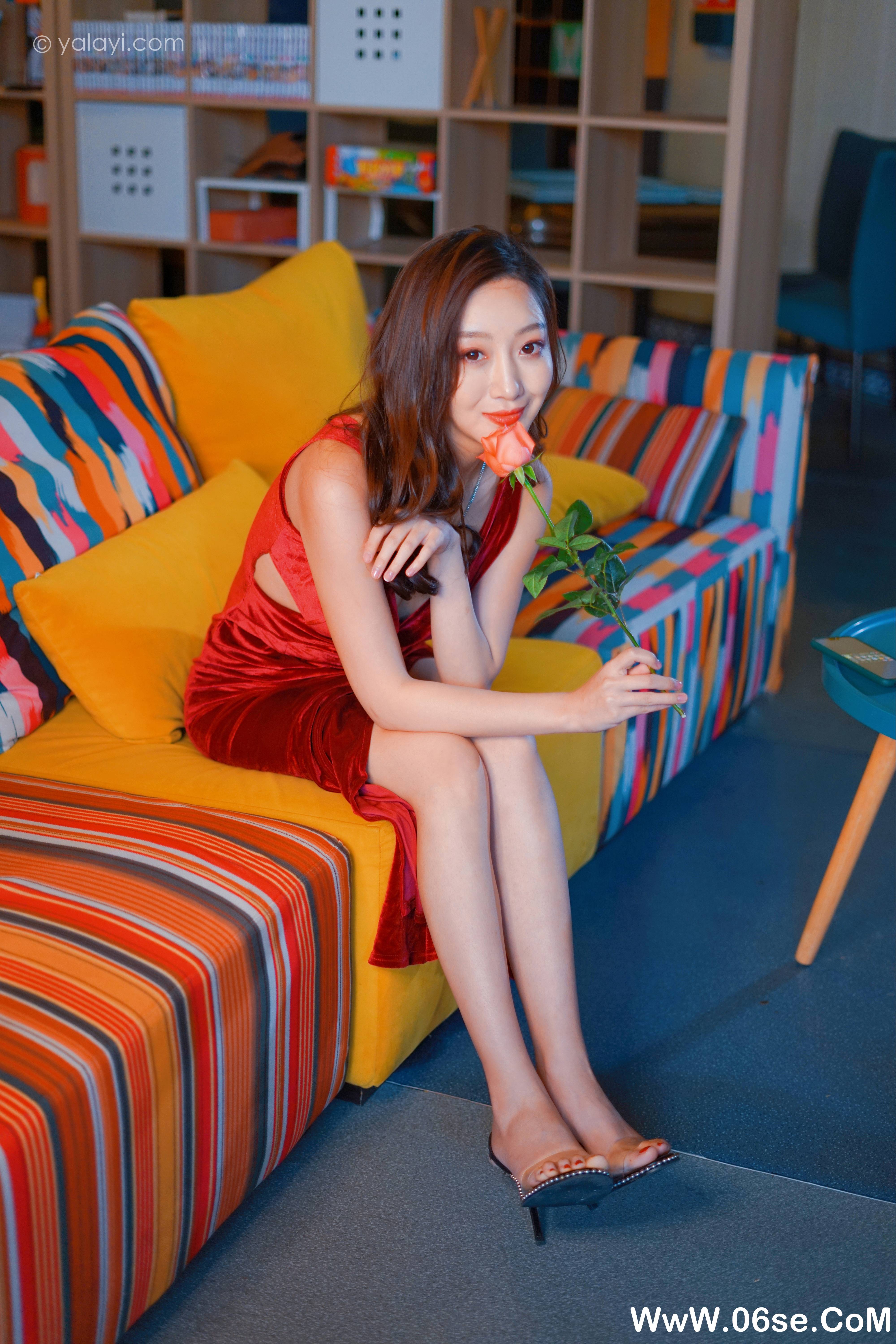 图片[21]-[YALAYI雅拉伊] 2021.12.16 NO.873 蕊思《美人一笑也倾城》[40+1P702M]-六色网