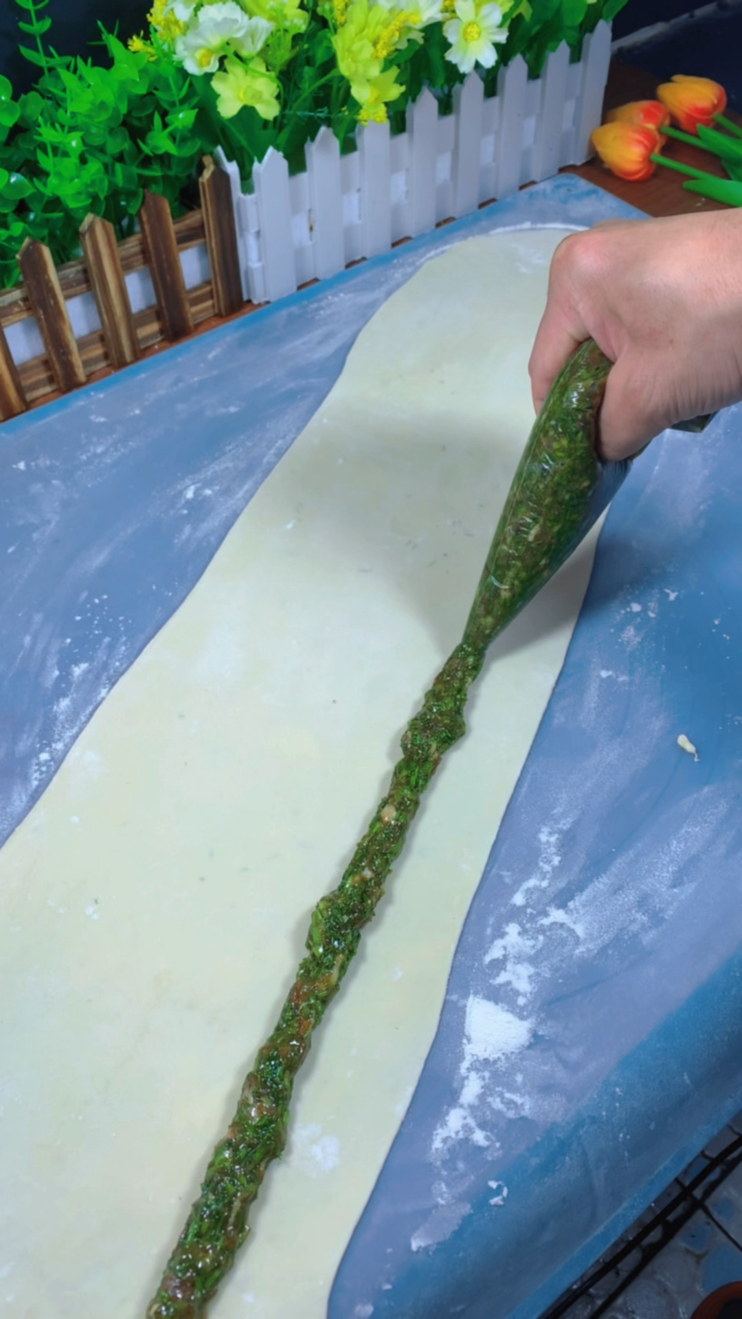 外国人是这么包饺子的