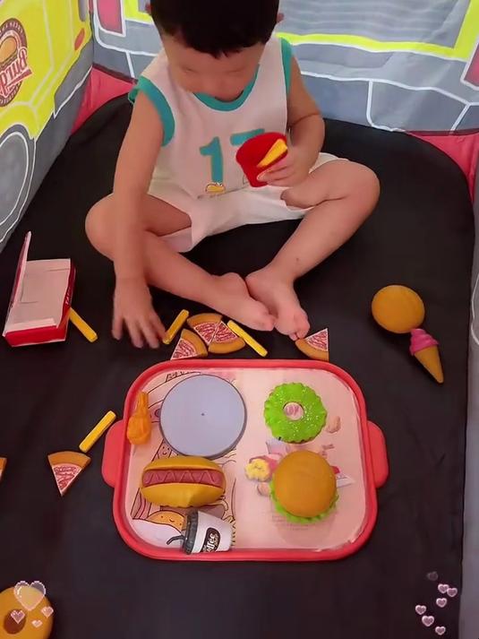 爆趣来袭!会 “出餐” 的汉堡车,萌娃边玩边学过家家