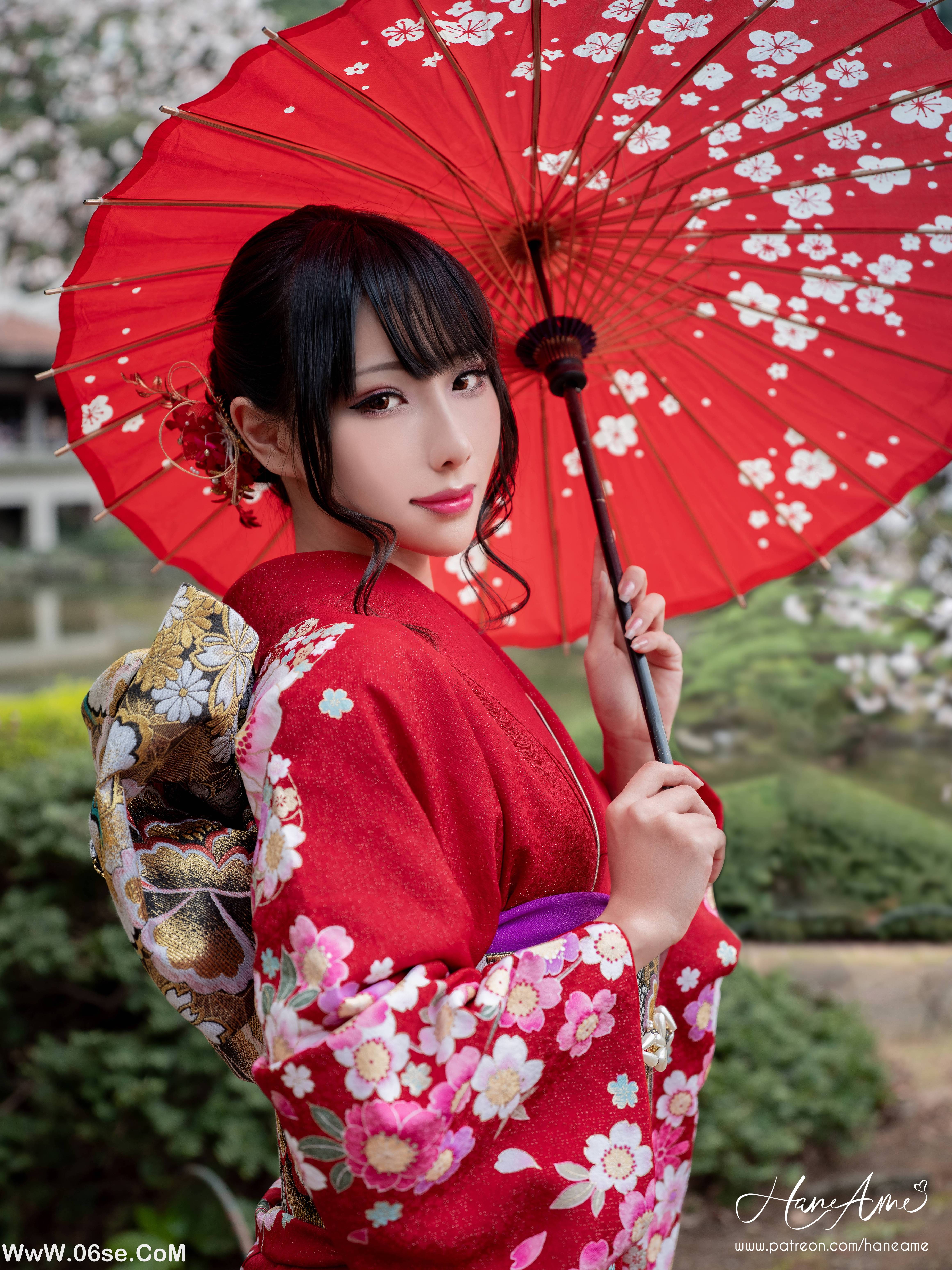 图片[21]-Hane Ame 雨波写真 NO.013 – 赤紅和服[38P736M]-六色网
