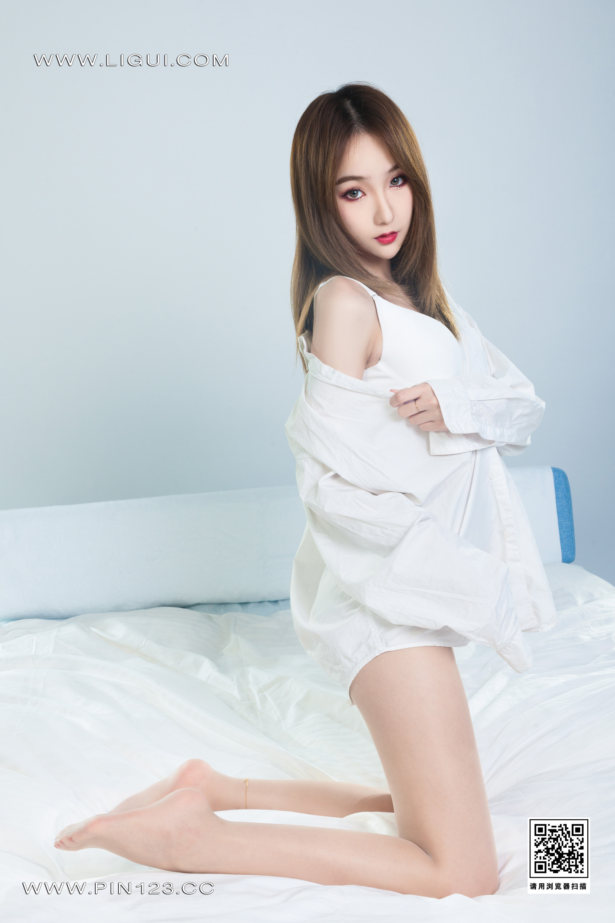 图片[6]-[Ligui丽柜] 2022.06.13《丝欲香体》心心-六色网