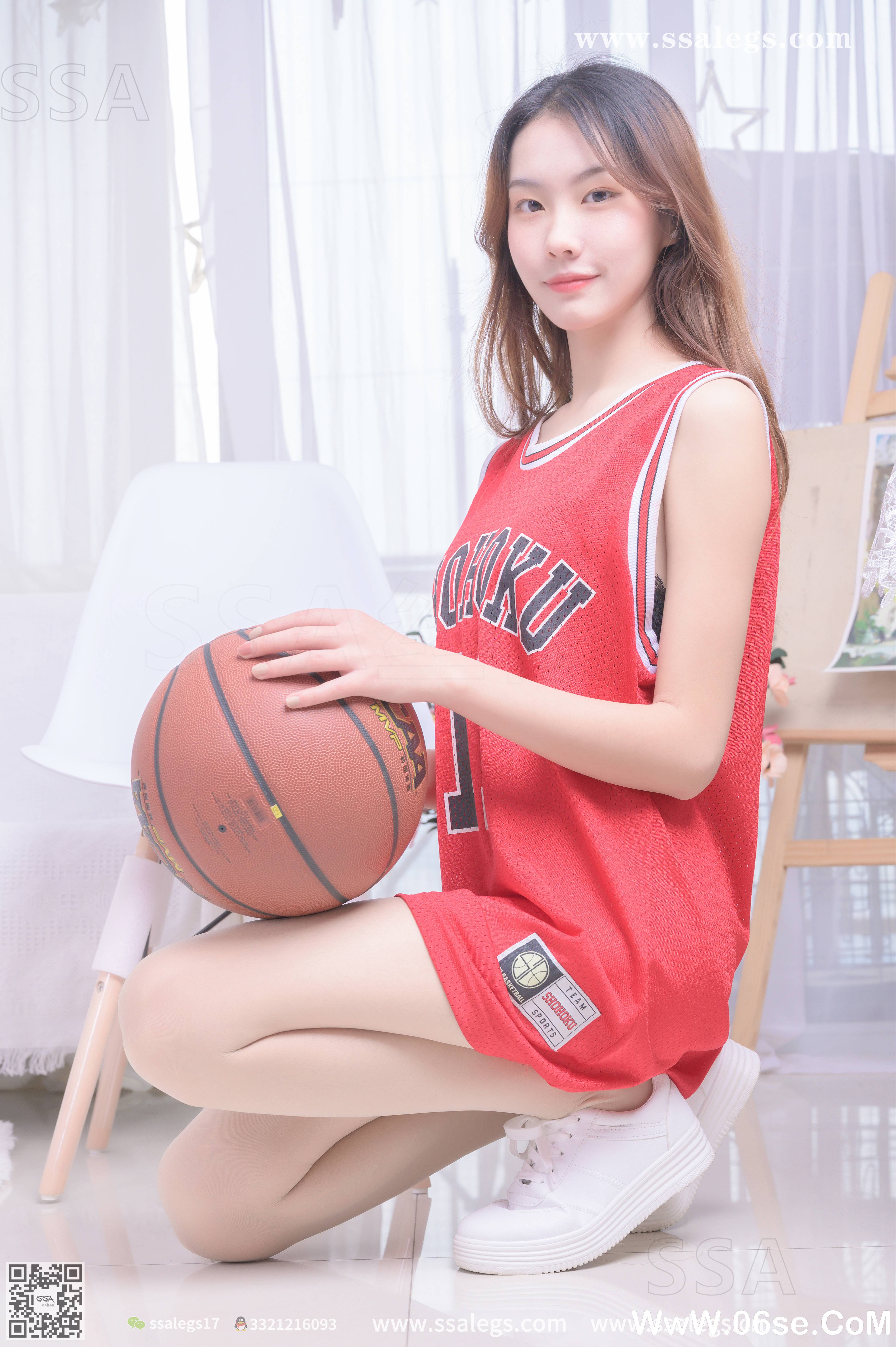 图片[76]-[SSA丝社] NO.324 素素小姐姐放假在家陪你玩篮球(上)[128P1.41G]-六色网