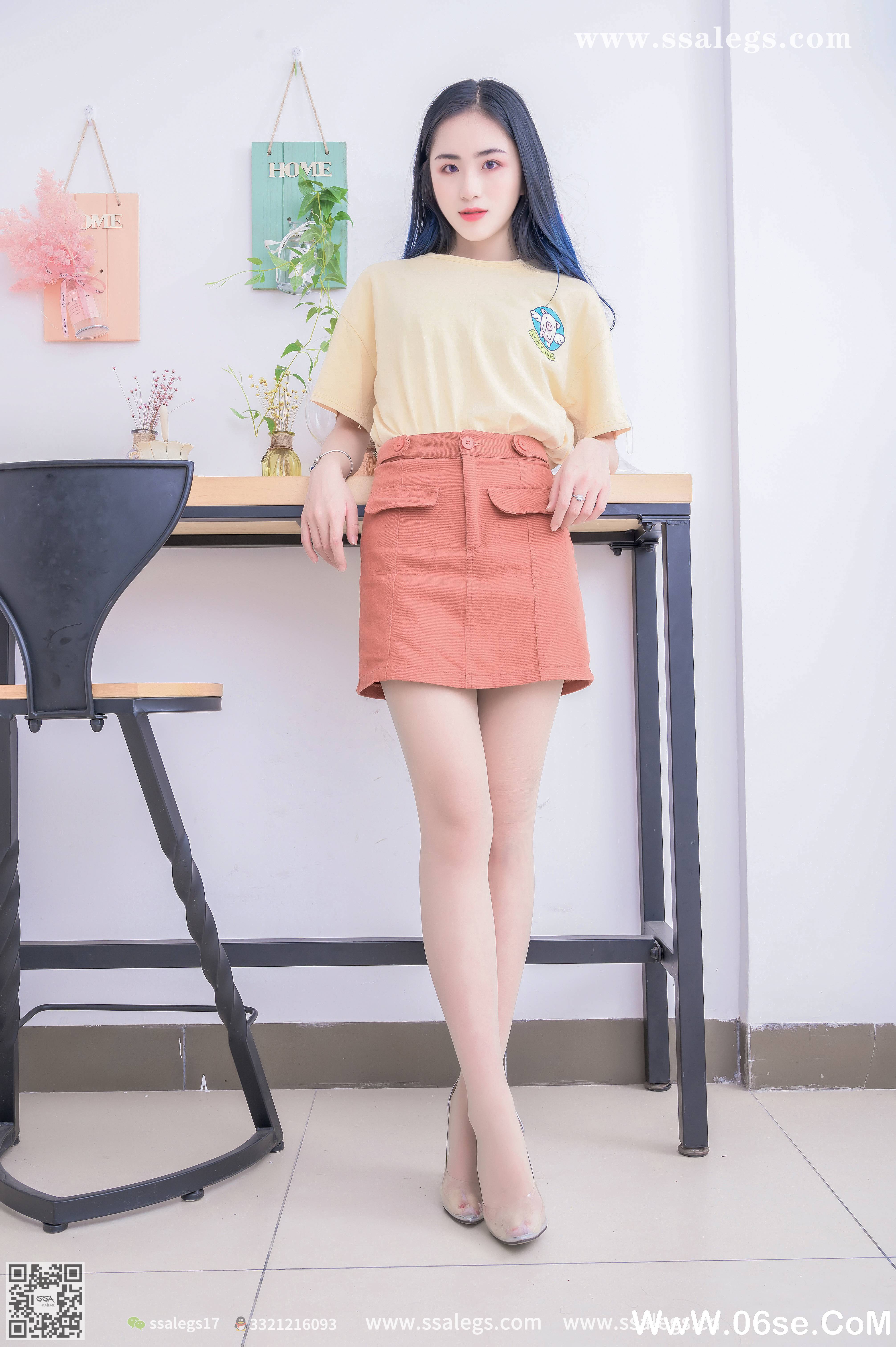 图片[43]-[SSA丝社] NO.355 茵茵第一次见面请多多关照[137P1.13G]-六色网