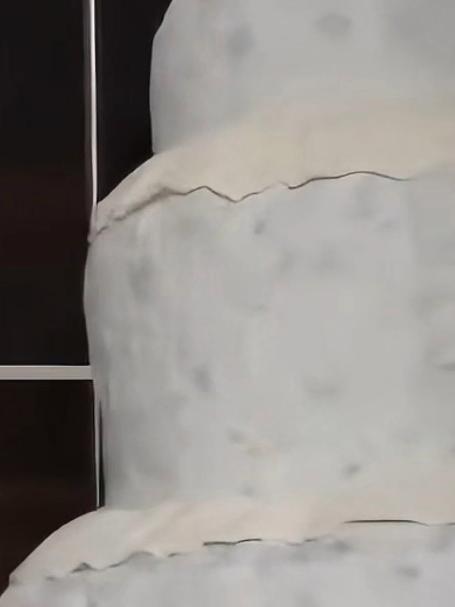 还是四层的蛋糕裙,“蛋糕裙”在这一刻具象化了