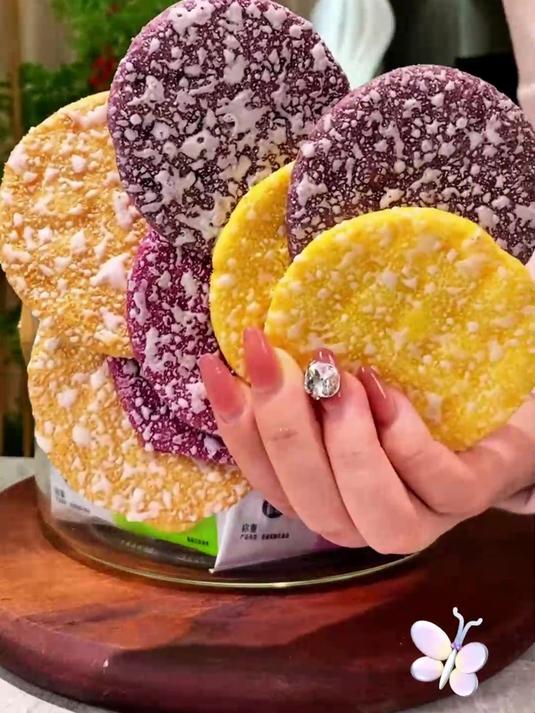 米多奇粗粮雪饼米饼饼干膨化休闲食品